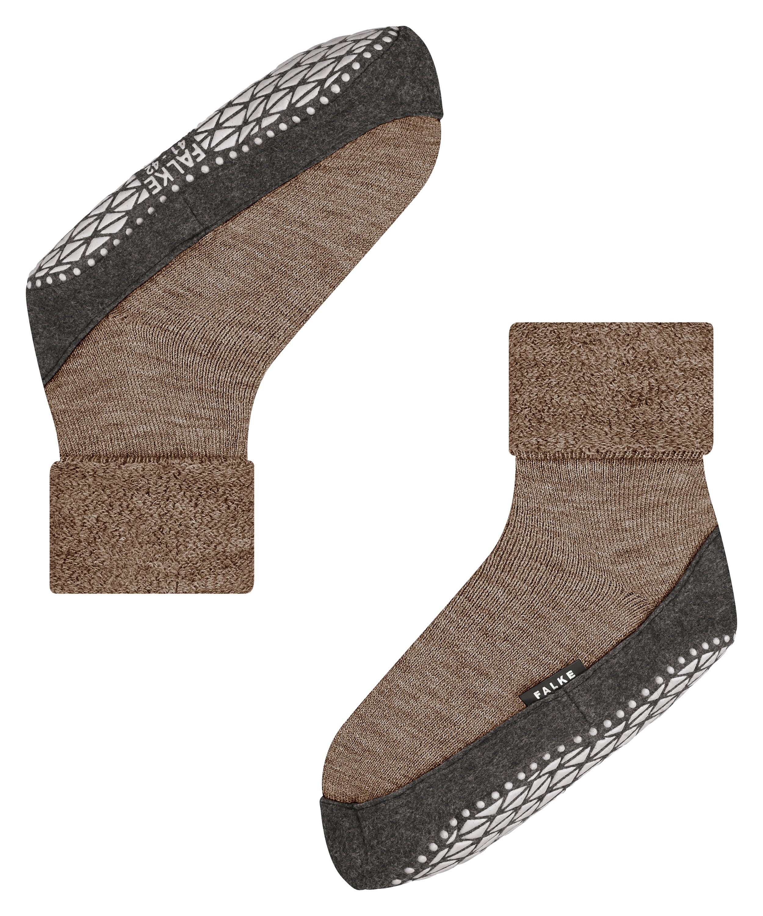 Cosyshoe (5157) mel. Socken FALKE nut (1-Paar)