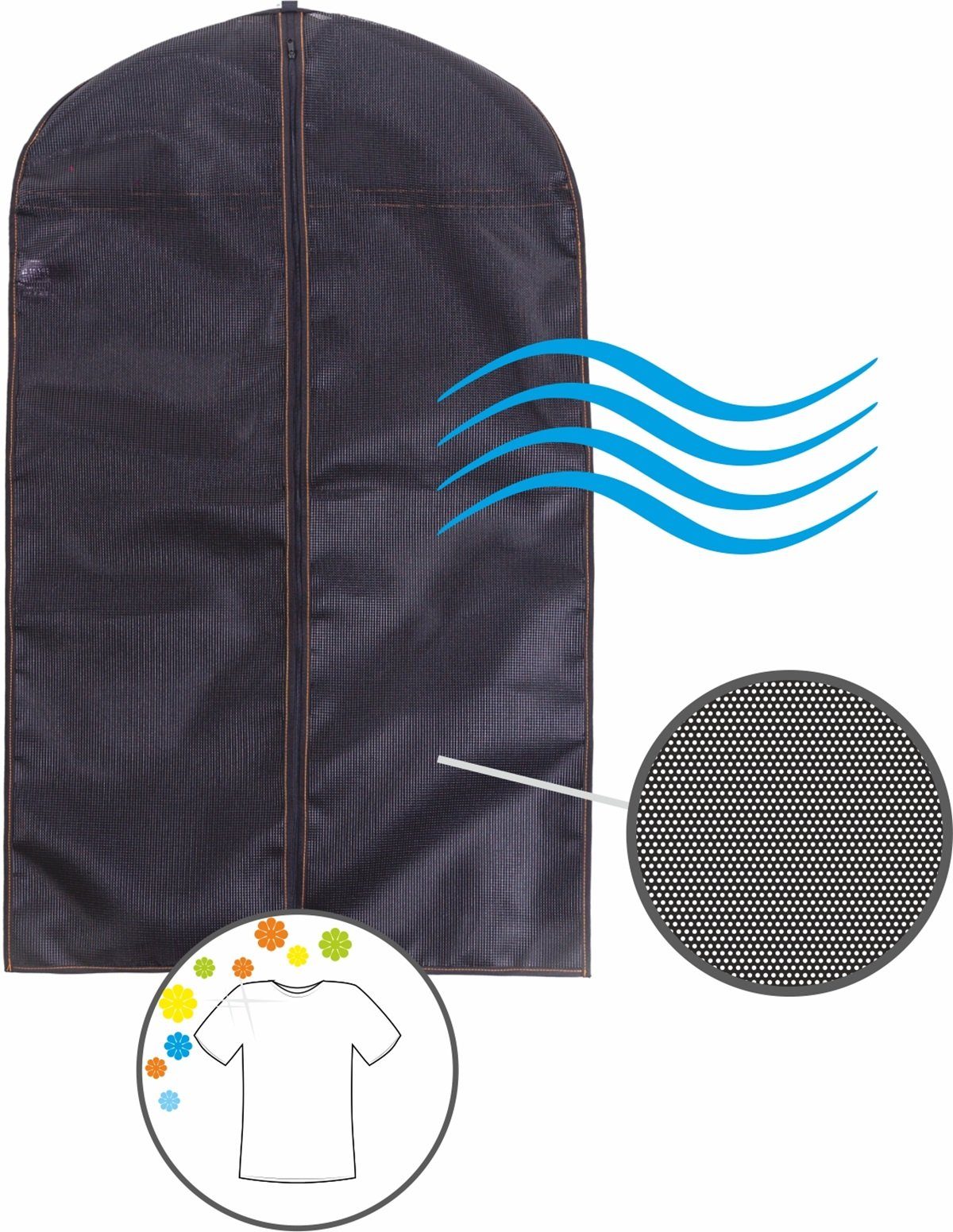 LANCO Automotive Kleidersack perfekt passend Kleiderbügel (LI-5965) für LANCO