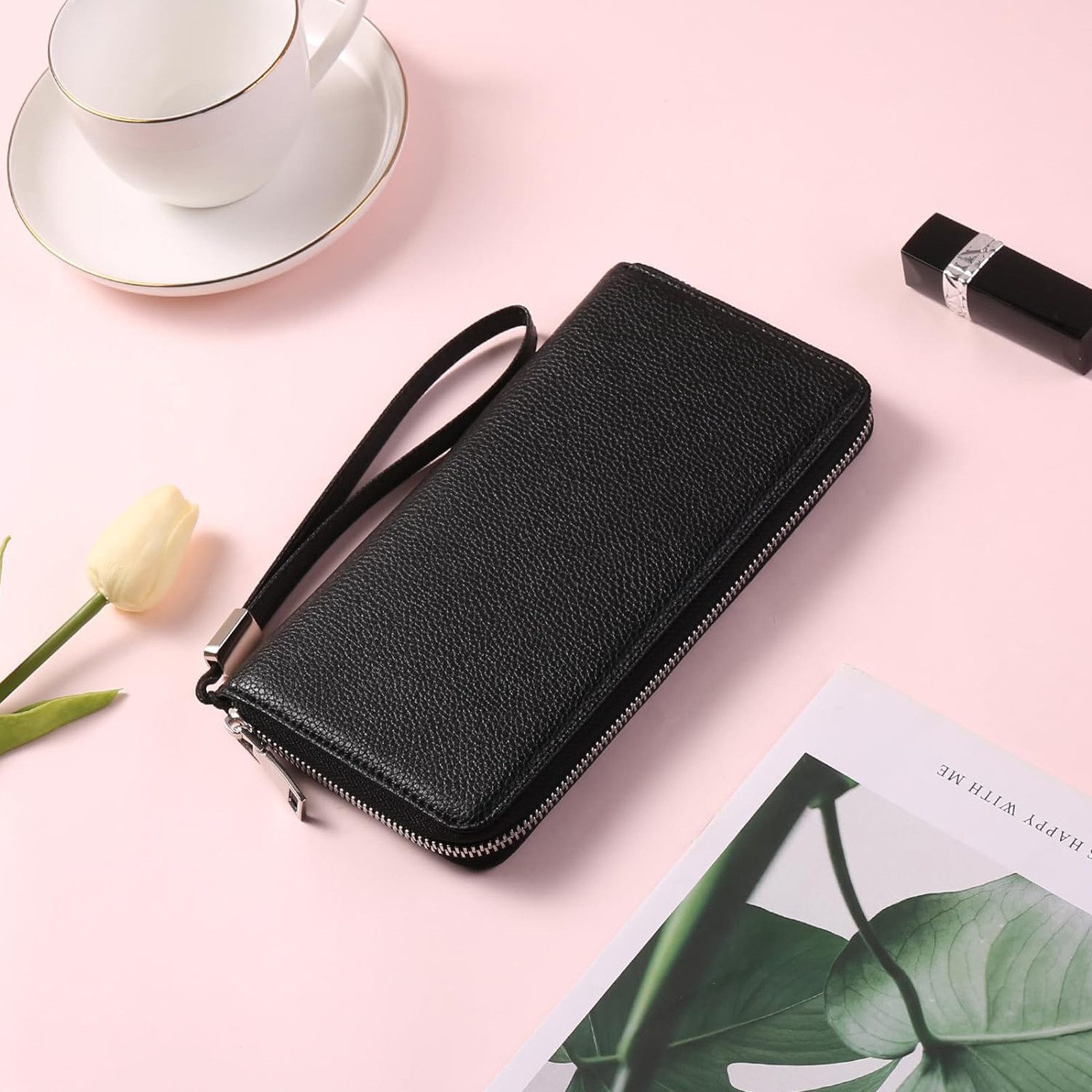 MODFU Geldbörse Handytasche Münzfach Geldbeutel Kurz günstig online kaufen