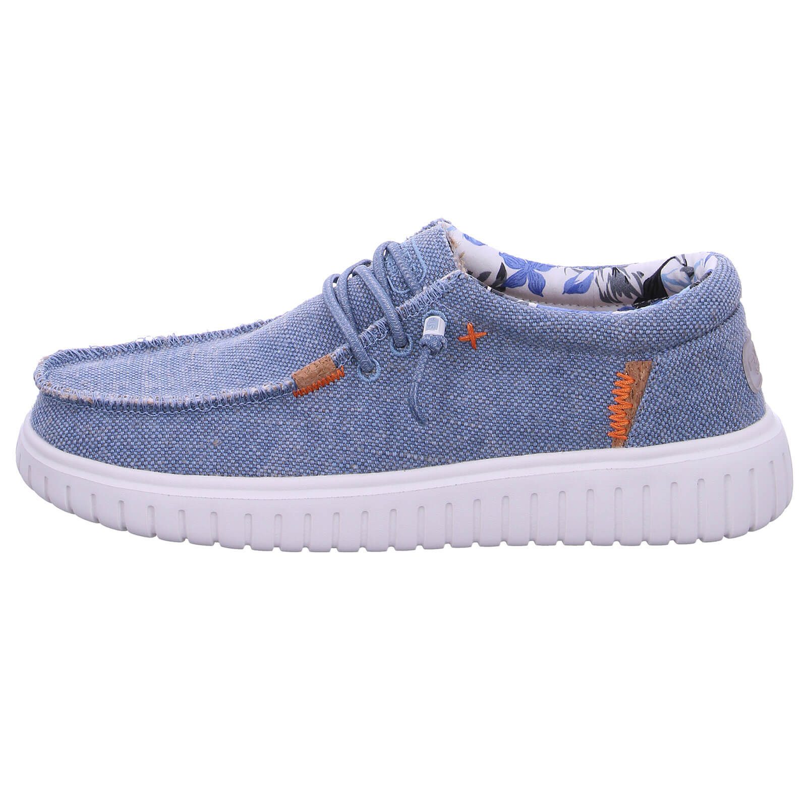 Fusion Jack 4.0 Slip-On Sneaker Herren Schuh Jack 4.0 Leinenoptik mit Gummizug - Leinenschuh Korksohle