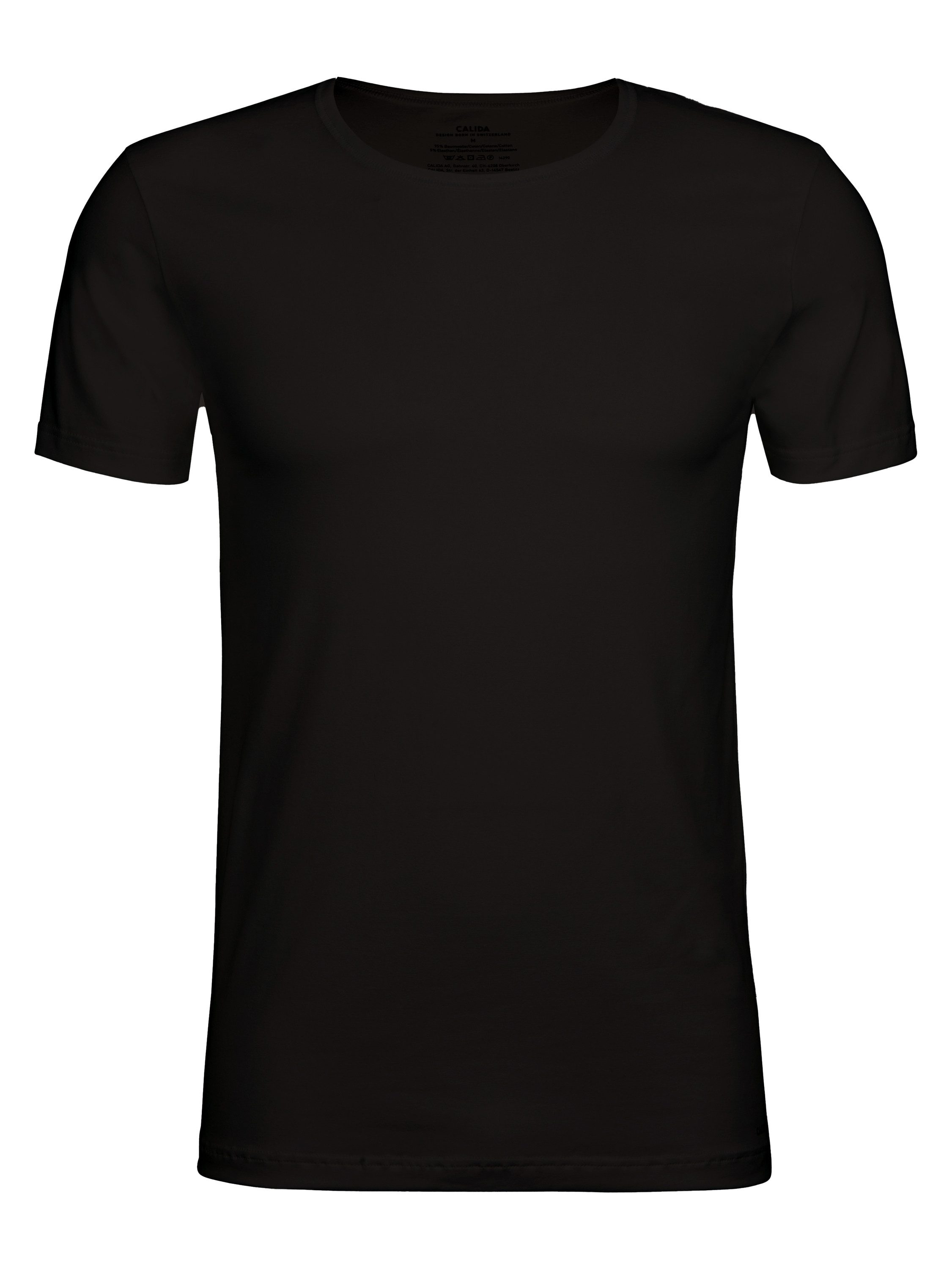 CALIDA Unterziehshirt Cotton Code Herren (1-St) weiche Baumwollqualität und perfekte Passform