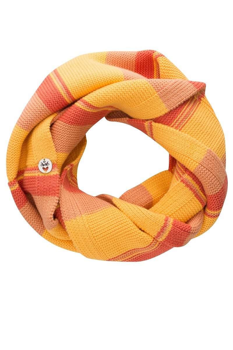 Halstuch Loopschal - TEMSE - beere, mango