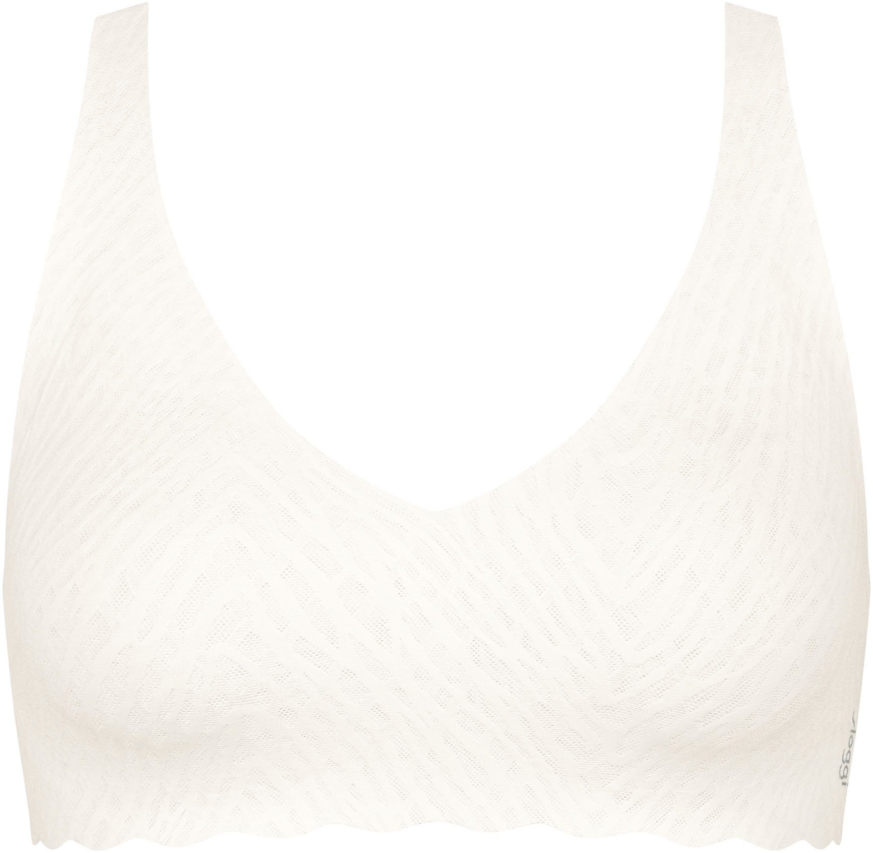 sloggi Bügelloser BH ZERO Feel Bliss Soft bra unsichtbar mit Spitzenoptik