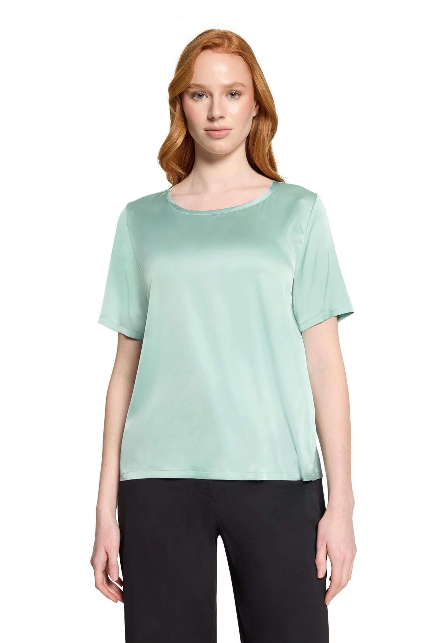 Betty Barclay Schlupfbluse Damen mit Rundhalsausschnitt