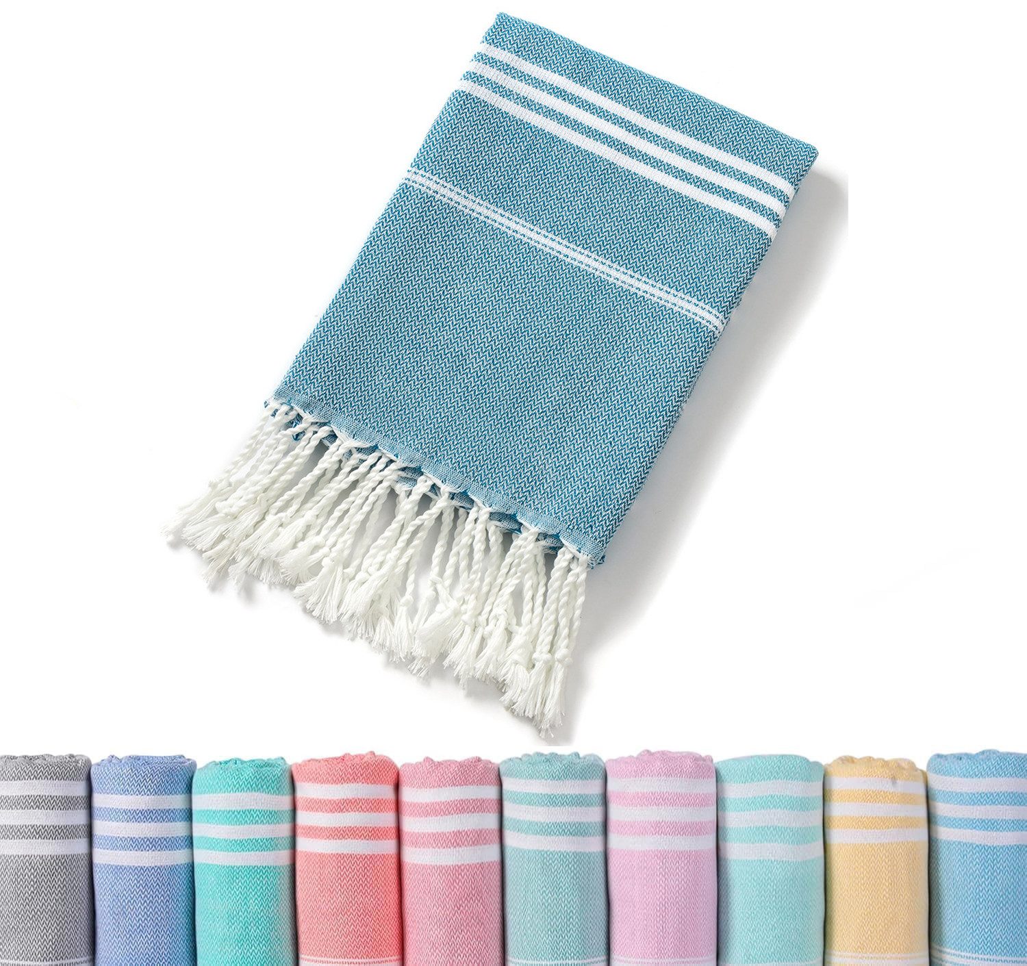 Coonoor Strandtuch Bohemian Strandtuch, leichtes Strandtuch, großes Badetuc günstig online kaufen