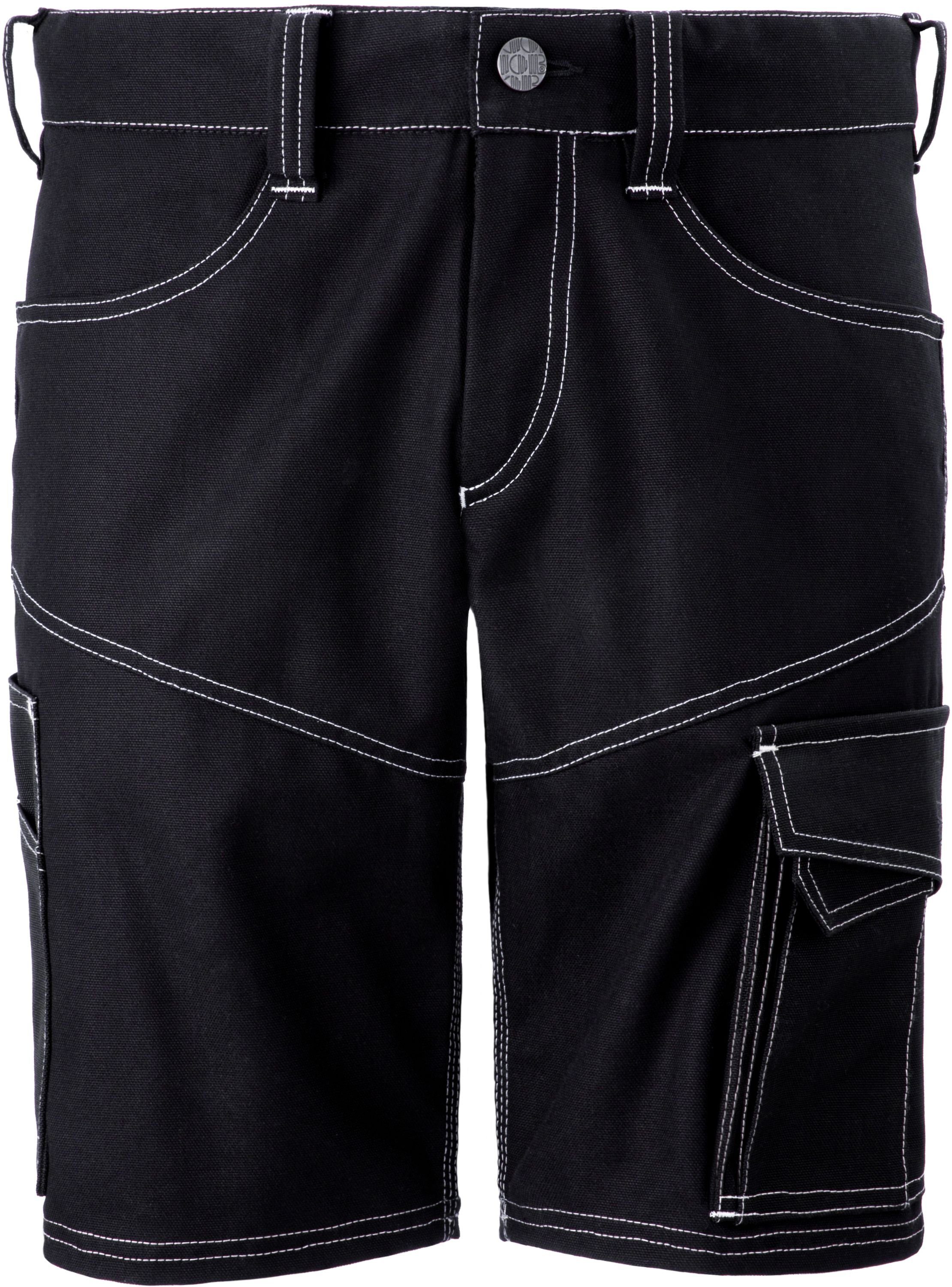 JOB Arbeitsshorts Shorts JAM schwarz Canvas + CORDURA® (1-tlg)