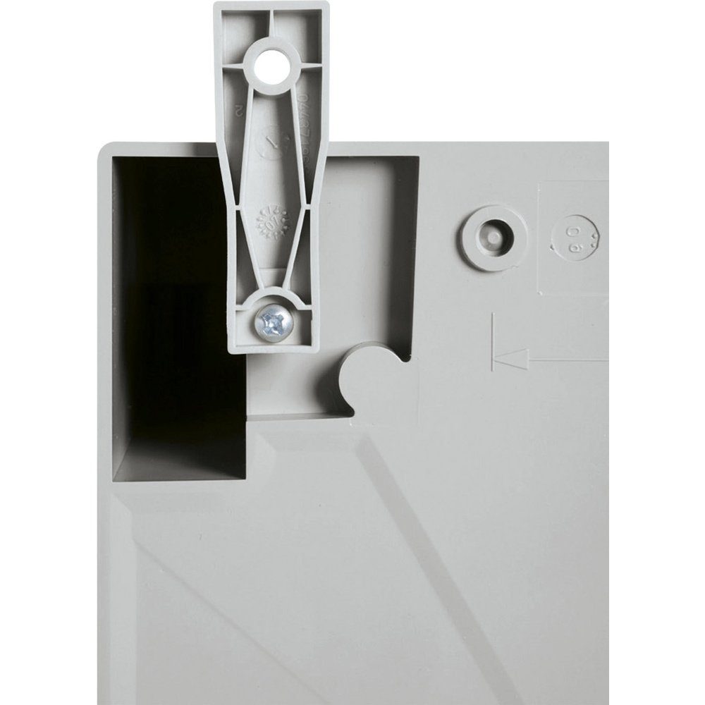 SCHNEIDER Schneider Electric NSYPFPLM32G Wandhalterung Polyamid Lichtgrau (RAL Steckdosenverteiler