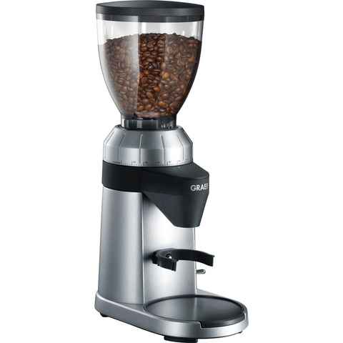Graef Kaffeemühle CM 800, silber, 120 W, Kegelmahlwerk, 350 g Bohnenbehälter