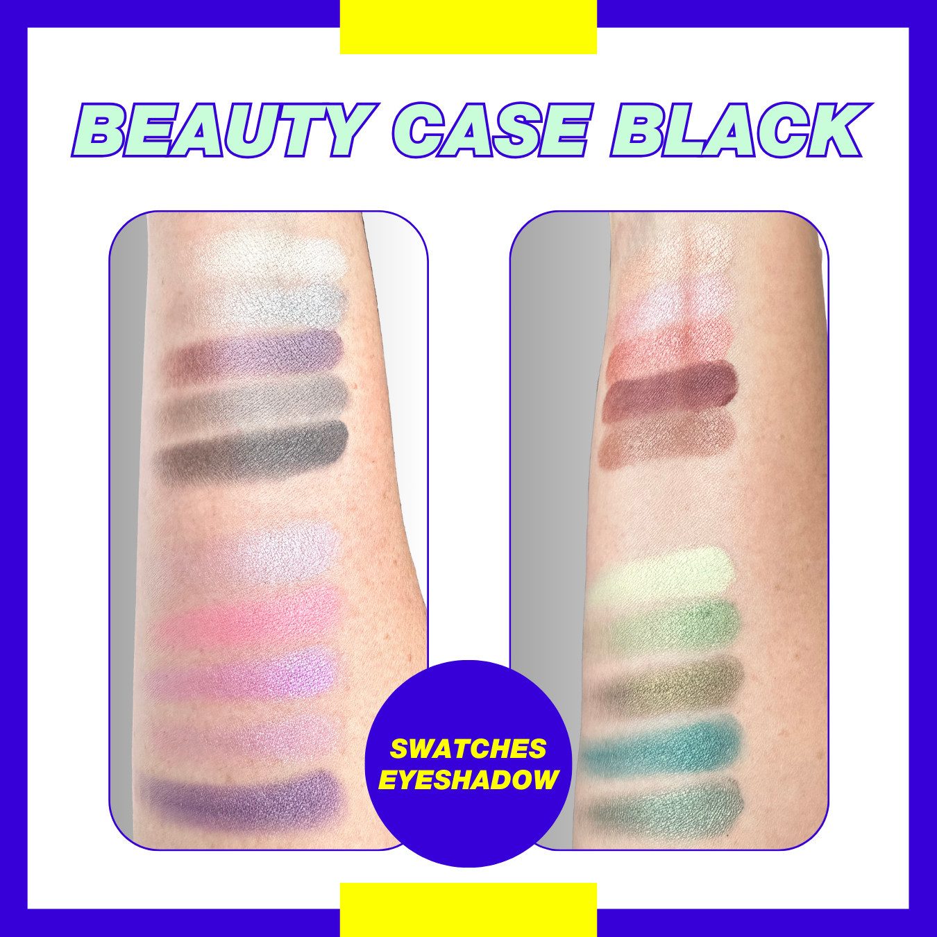 ZMILE COSMETICS Kosmetik-Koffer Beauty Case' black, 82-tlg., mit veganer Formulierung