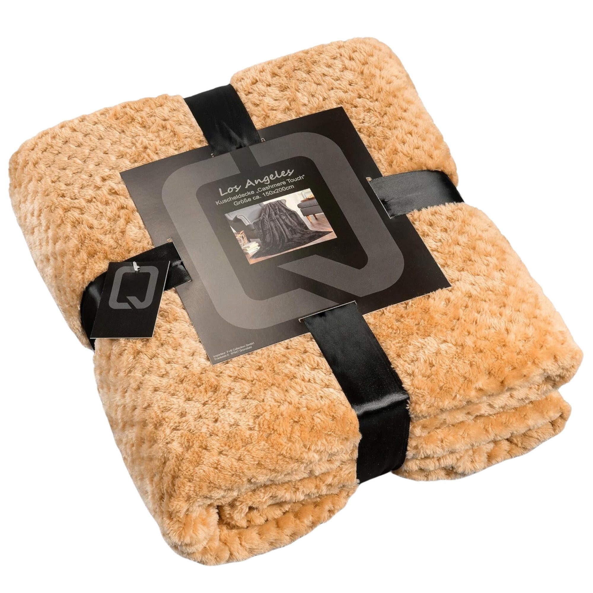 Wohndecke LOS ANGELES, REALLaxx, 150 x 200 cm, gepunktete Sofadecke, Bettüb günstig online kaufen