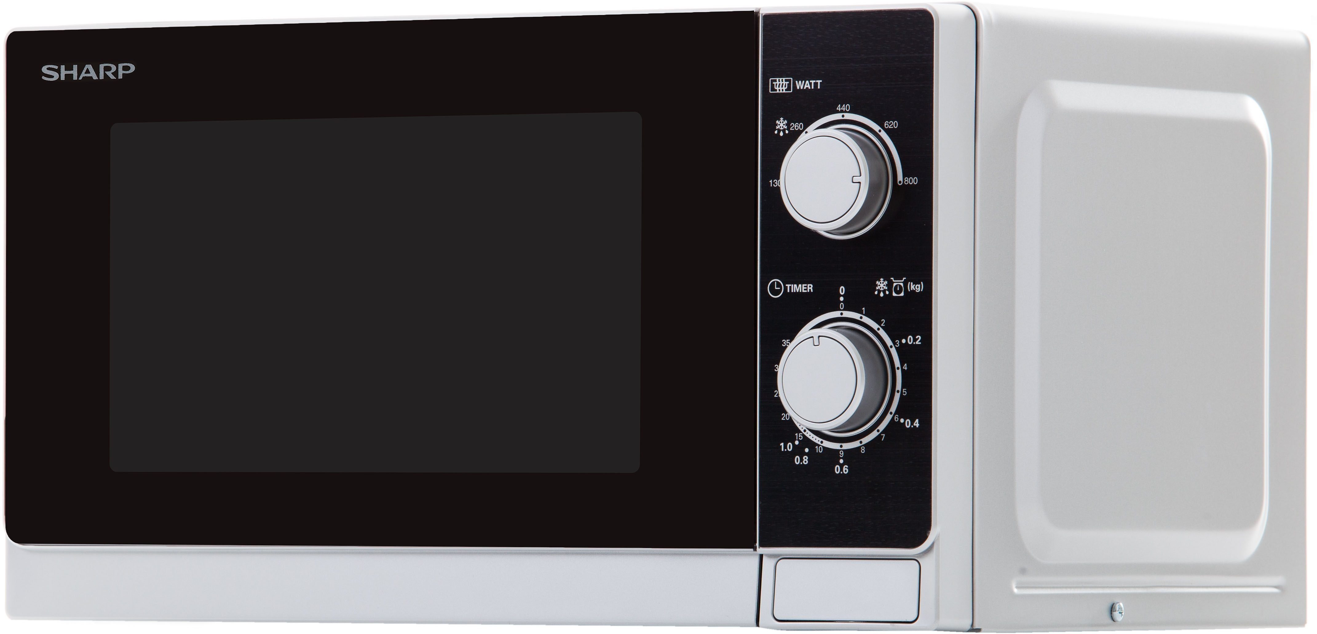 Sharp Mikrowelle R200INW, Mikrowelle, 20 l