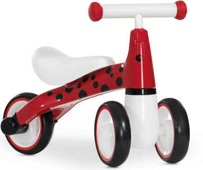 Hauck Rutscher 1st Ride, Dreirad-Rutscher, Three Ladybug Red