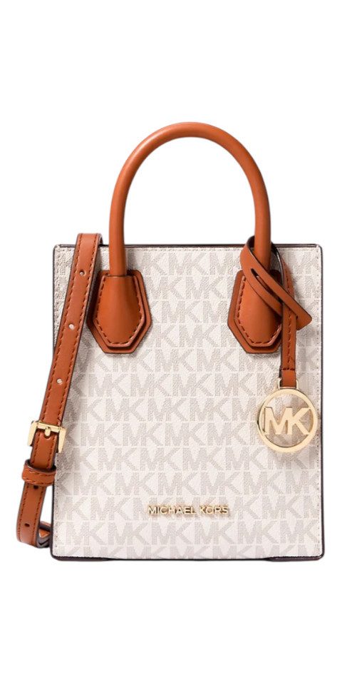 MICHAEL KORS Handtasche Michael Kors Mercer Extra Small Crossbody Tasche Vanilla