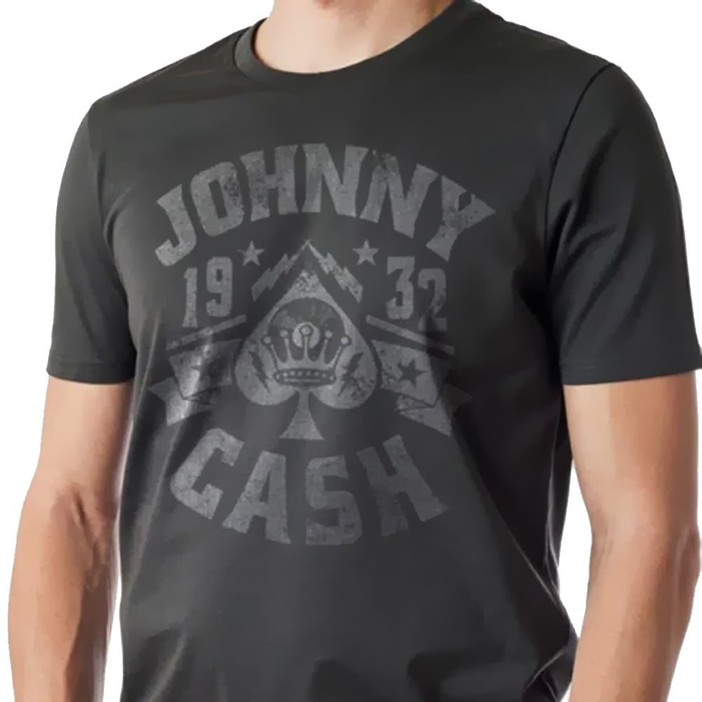 Johnny Cash Print-Shirt Johnny Cash Reckless T-Shirt Herren Schwarz S M L X günstig online kaufen
