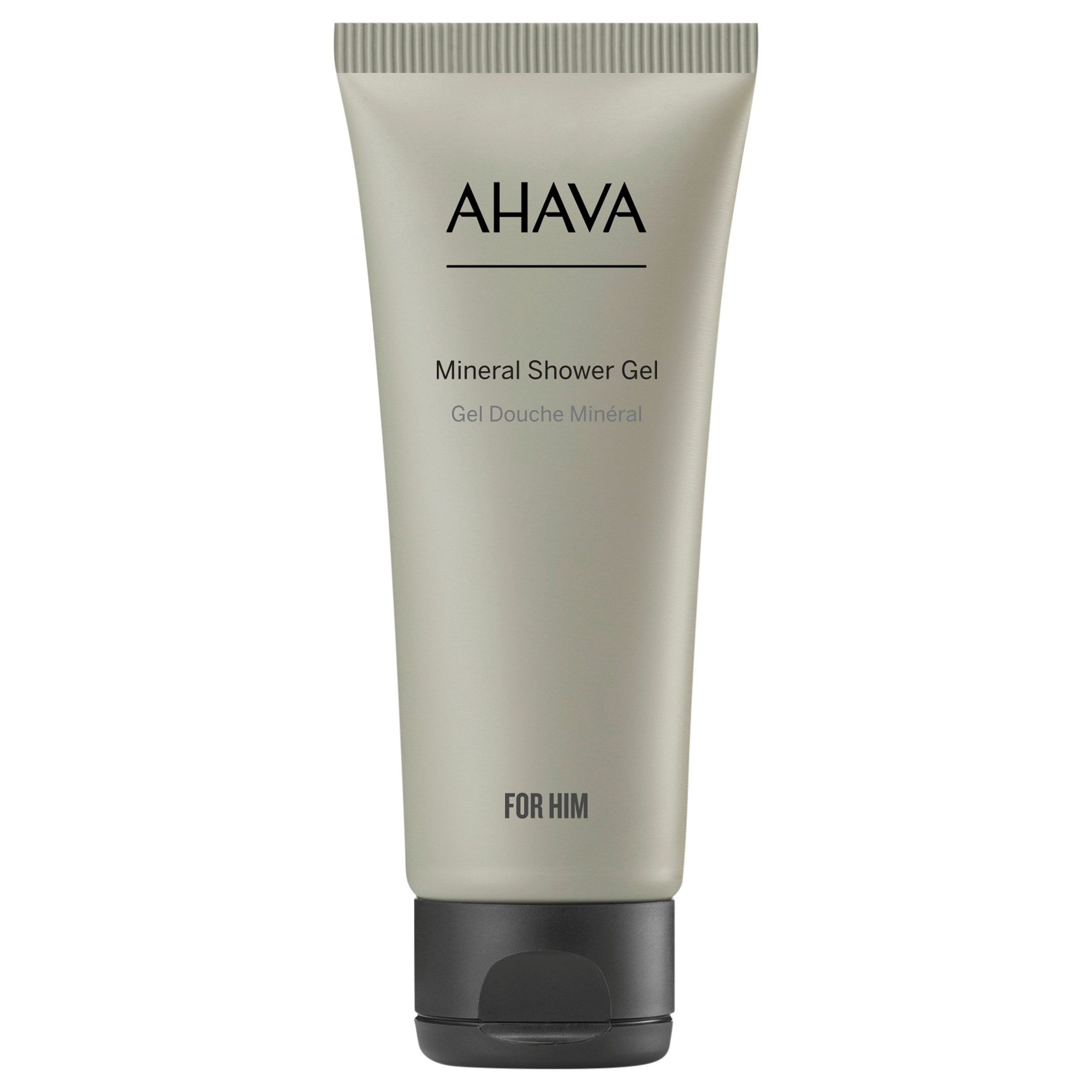 AHAVA Duschgel MEN MINERAL SHOWER GEL, für alle Hauttypen, frei von Parabenen, mit Mineralienbasis