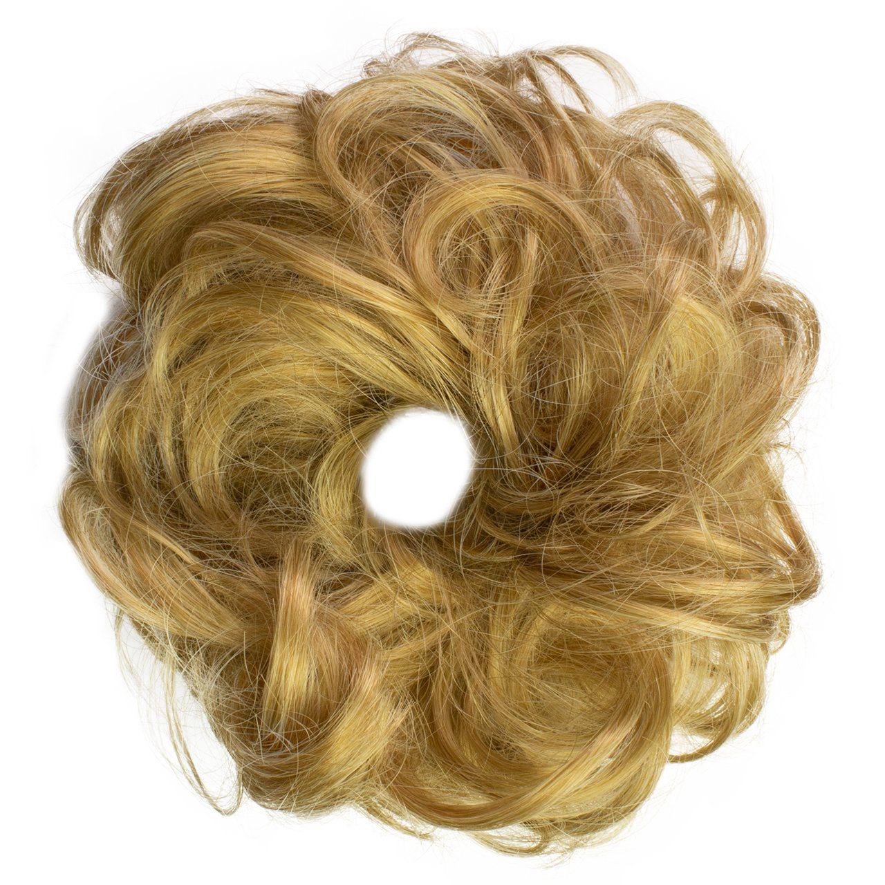 Kunsthaar aus Kunsthaar-Extension Haarknoten hair2heart Chignon S-12-15