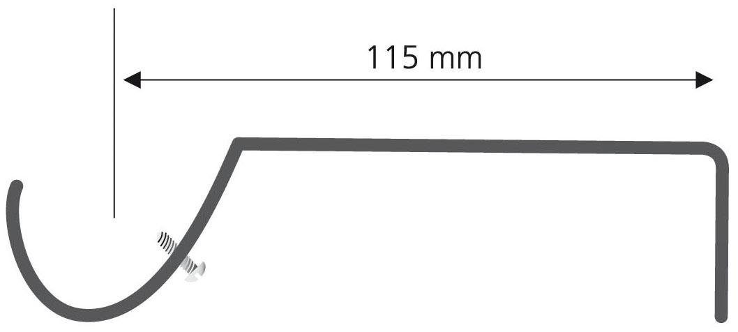 Liedeco Träger, Gardinenstangen, (Set, 2-St), für günstig online kaufen