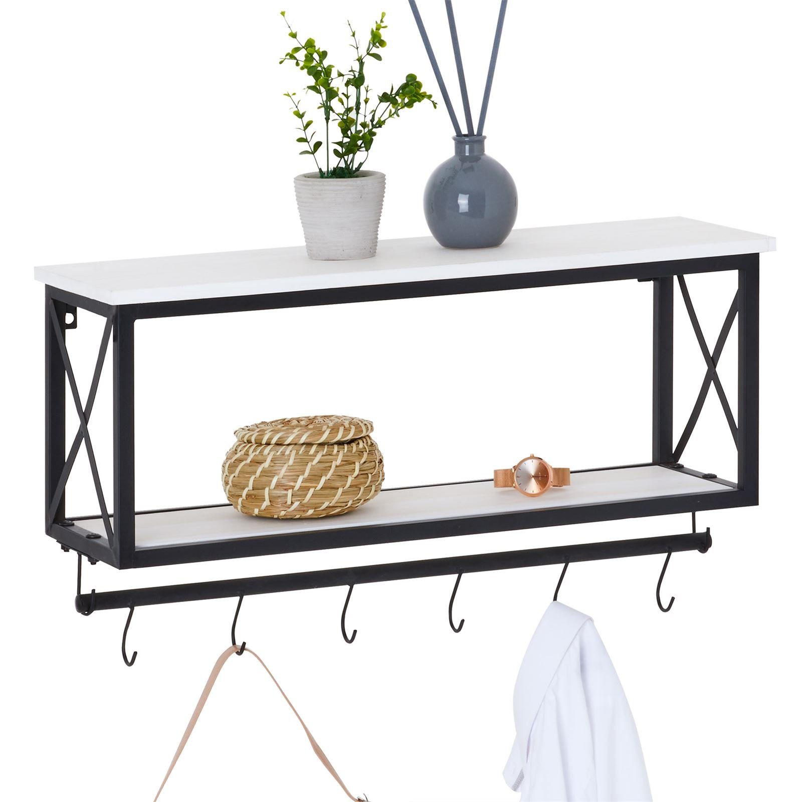 CARO-Möbel Garderobenhalter ARMANDO, Garderobe Wandgarderobe Garderobenleis günstig online kaufen