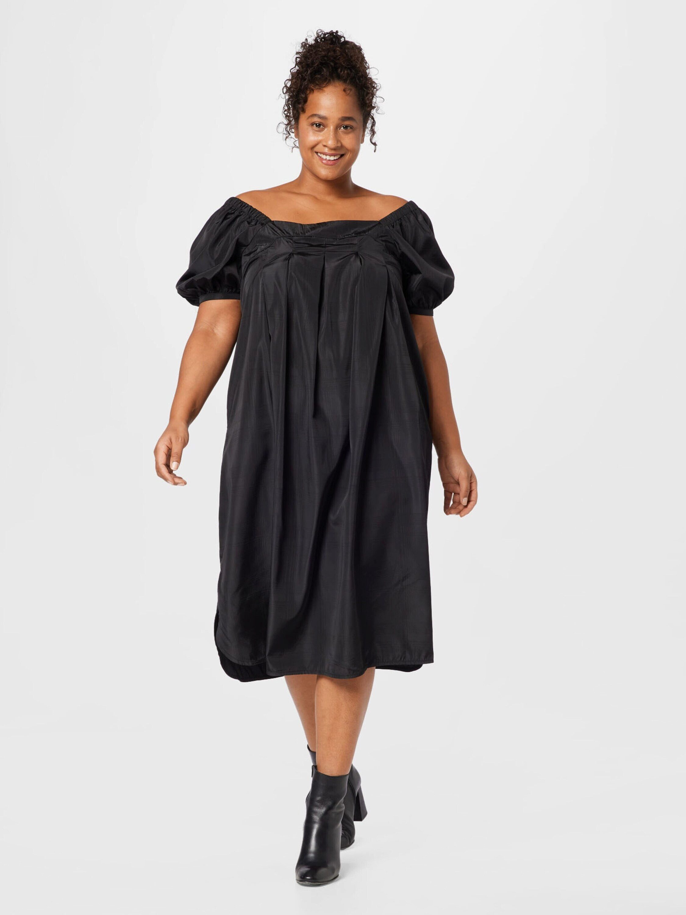 Vila Curve Maxikleid VICurva (1-tlg) Drapiert/gerafft