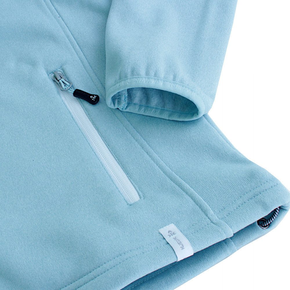 Kjelvik Strickfleecejacke Milou Fleecejacke Sweatjacke atmungsaktiv, warm und schnelltrocknend