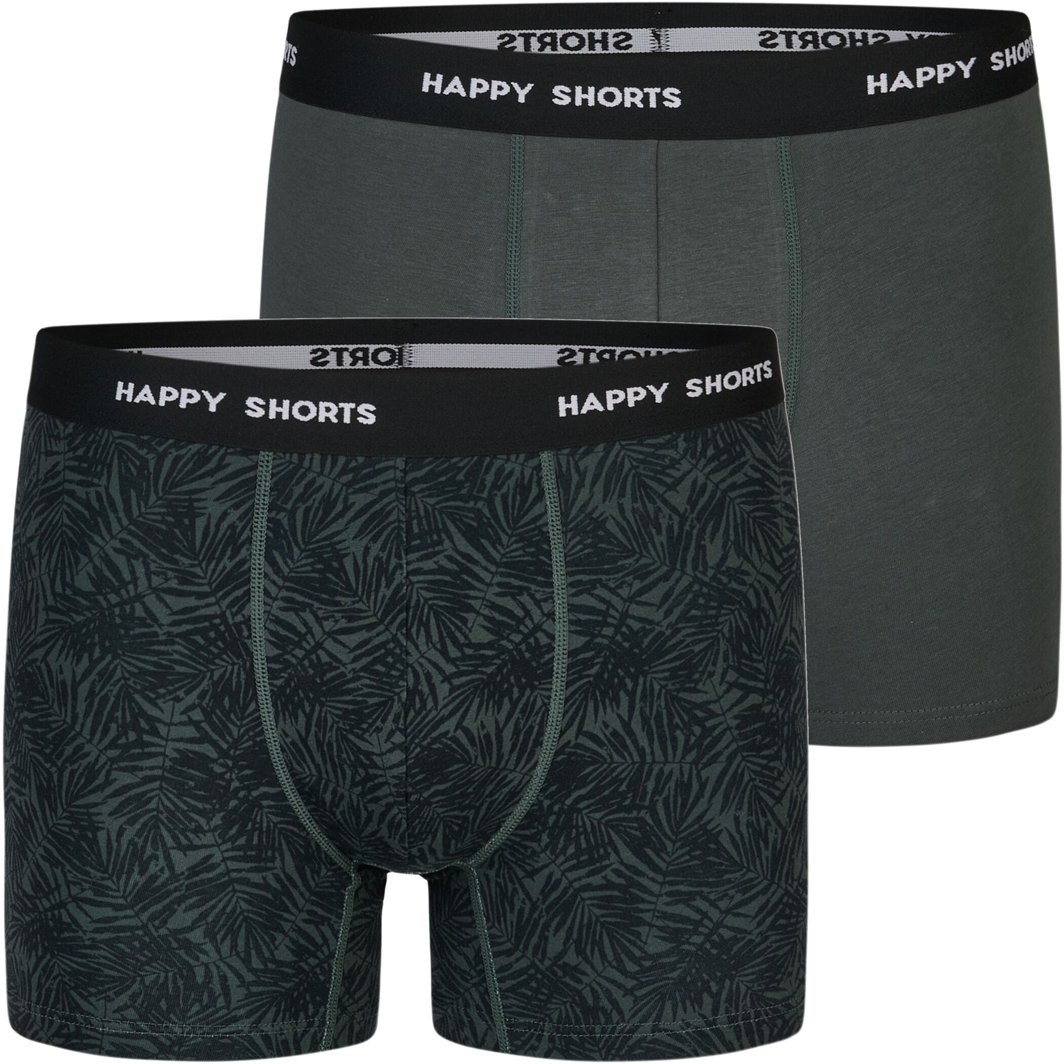 HAPPY SHORTS Trunk 2 Happy Shorts Jersey Trunk Herren Boxershorts Pant Palm günstig online kaufen