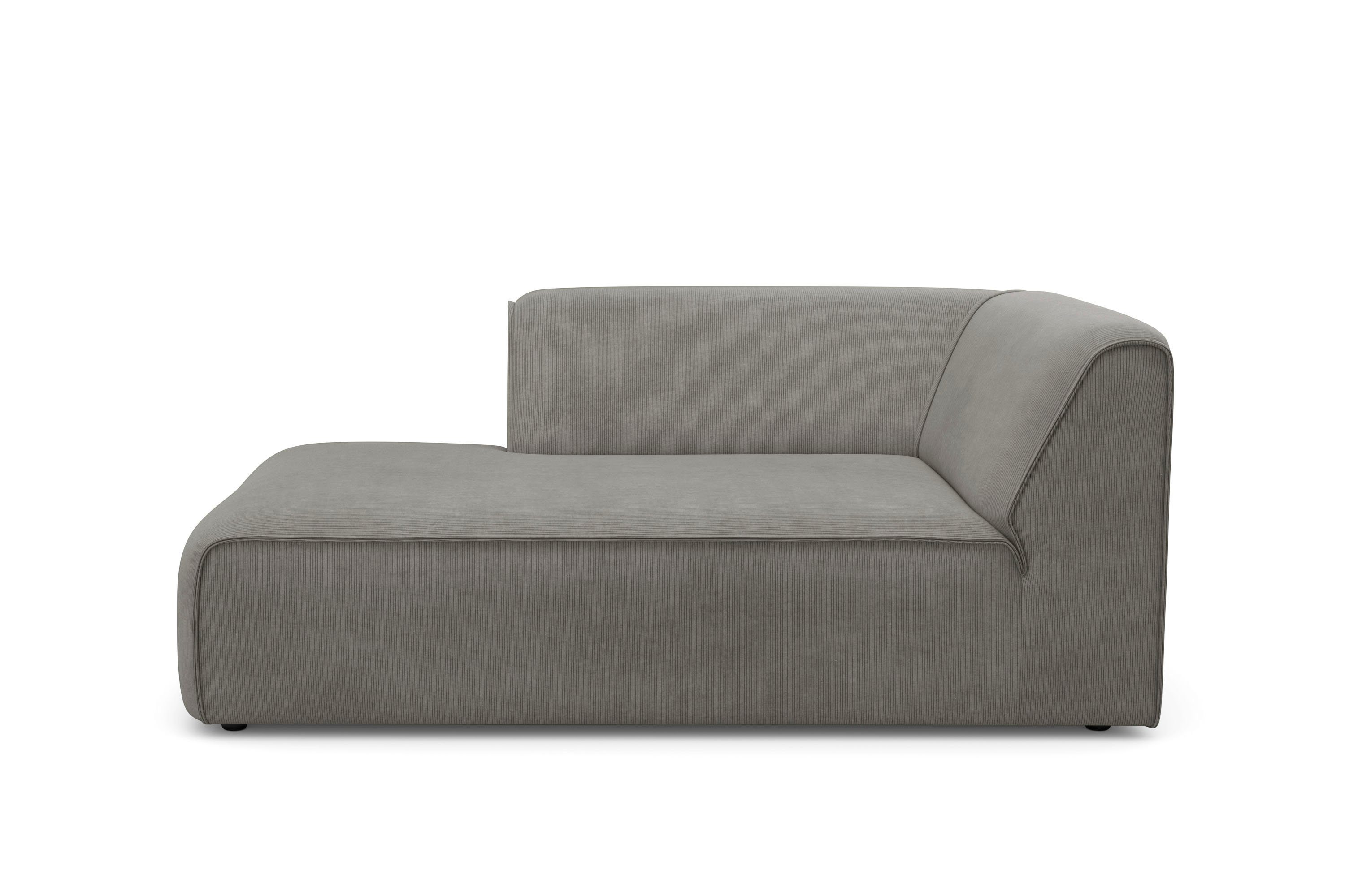 OTTO home Ottomane Merid Chaiselongue, Maße B/T/H: 100/162/70 cm, als Modul oder separat verwendbar, für individuelle Zusammenstellung