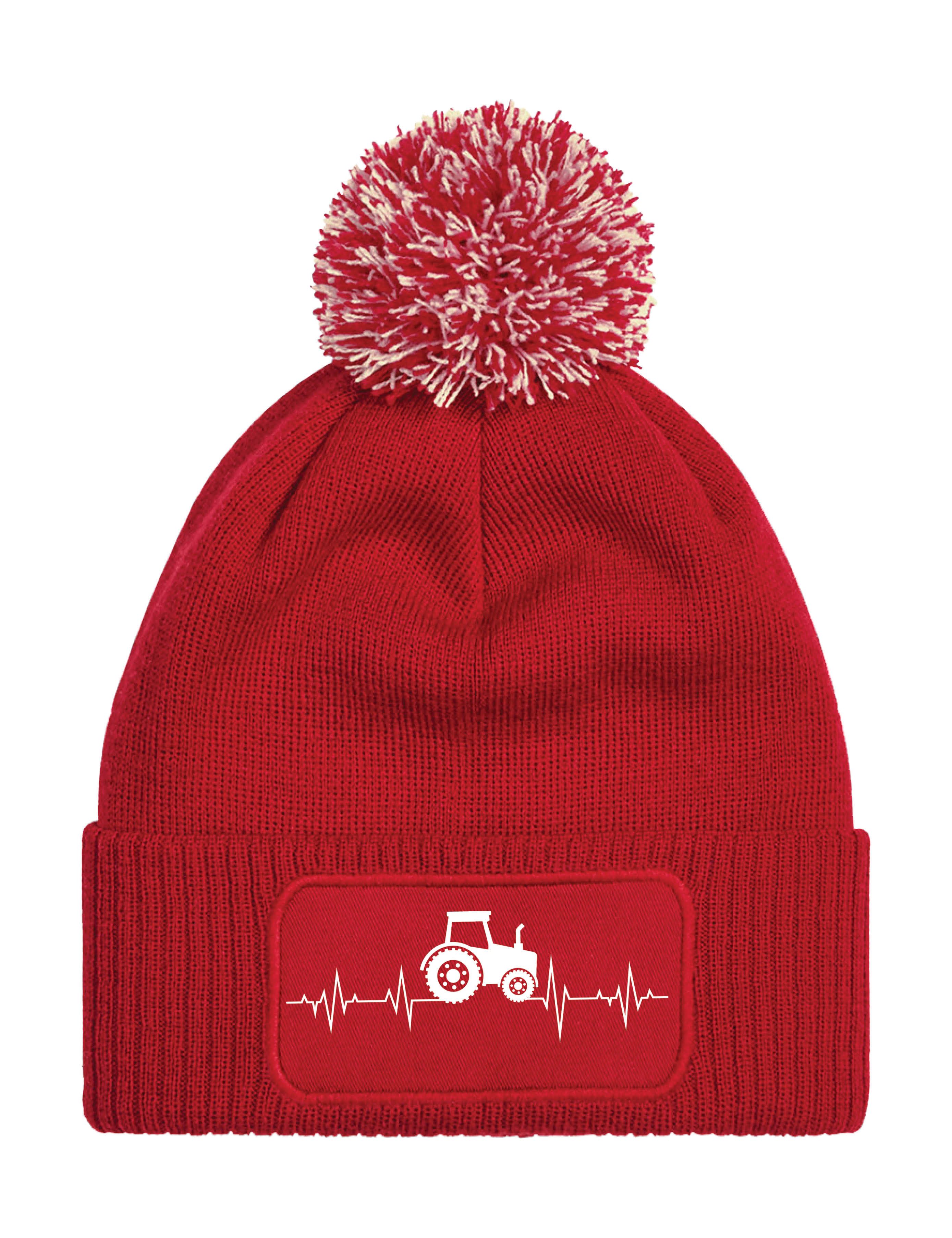 Youth Designz Beanie Unisex Strick Bommel günstig online kaufen