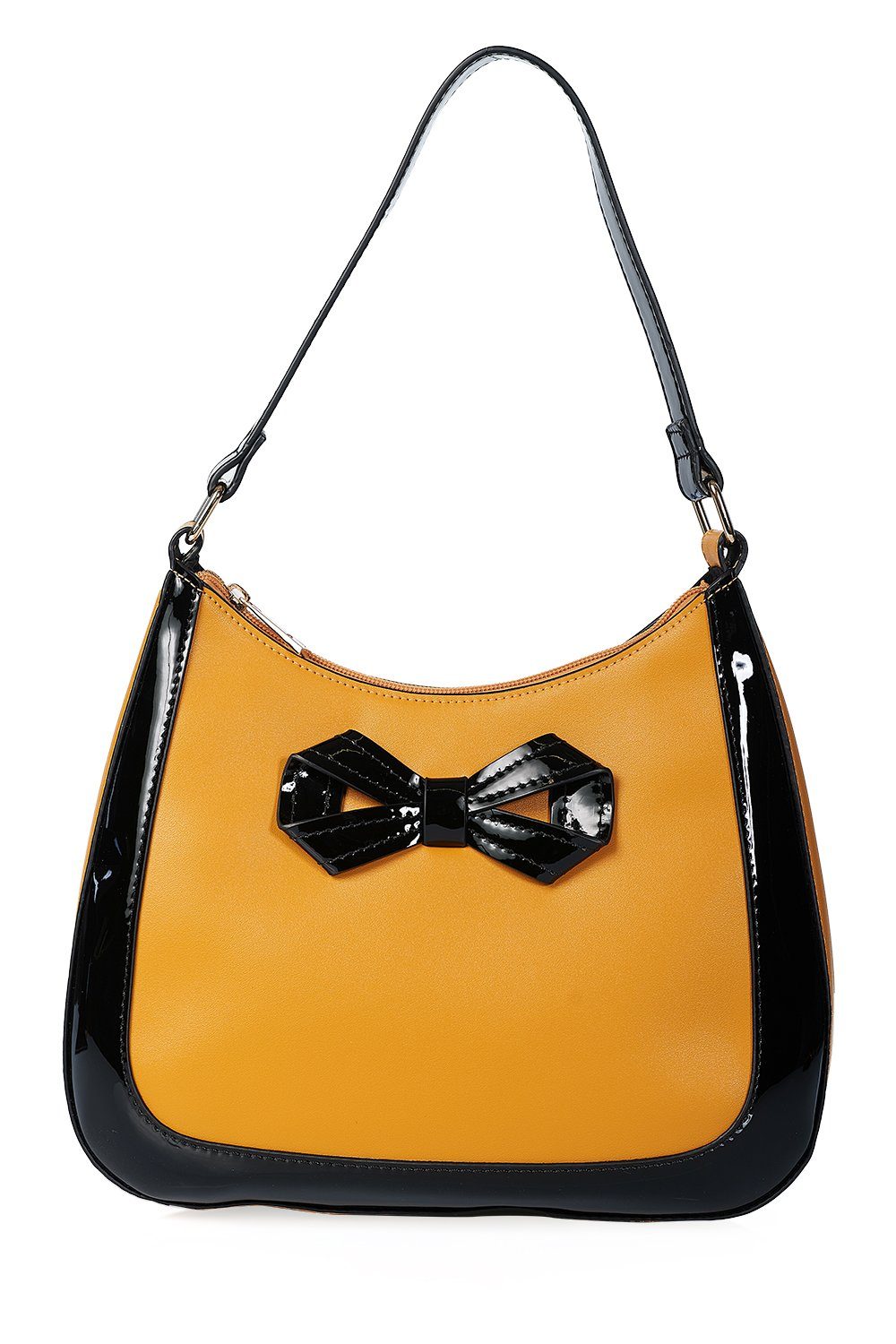 Schultertasche Marlene Bow Mustard