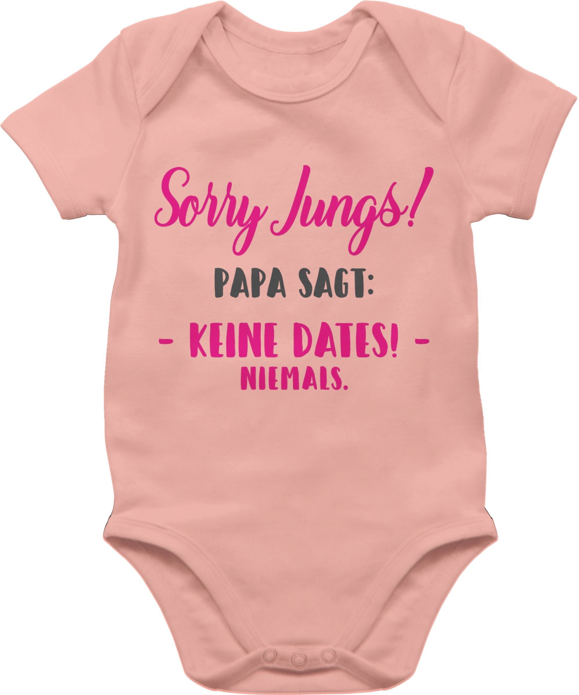 Shirtracer Shirtbody Sorry Jungs Papa sagt keine Dates Sprüche Baby