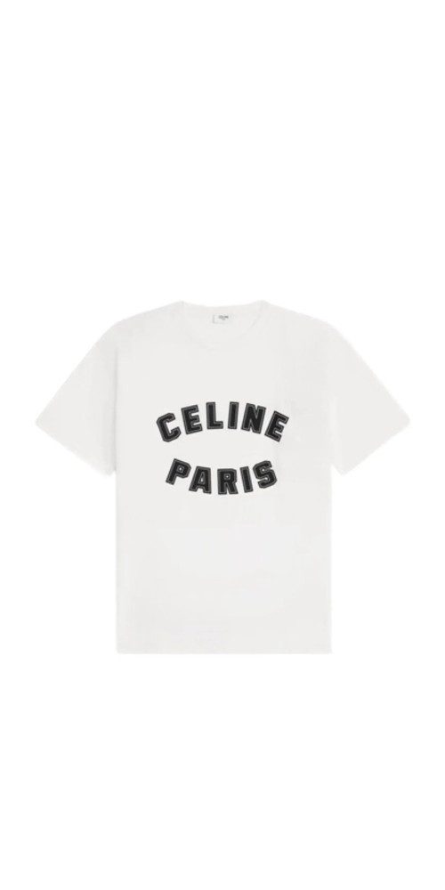 CELINE Print-Shirt CELINE loose celine paris günstig online kaufen