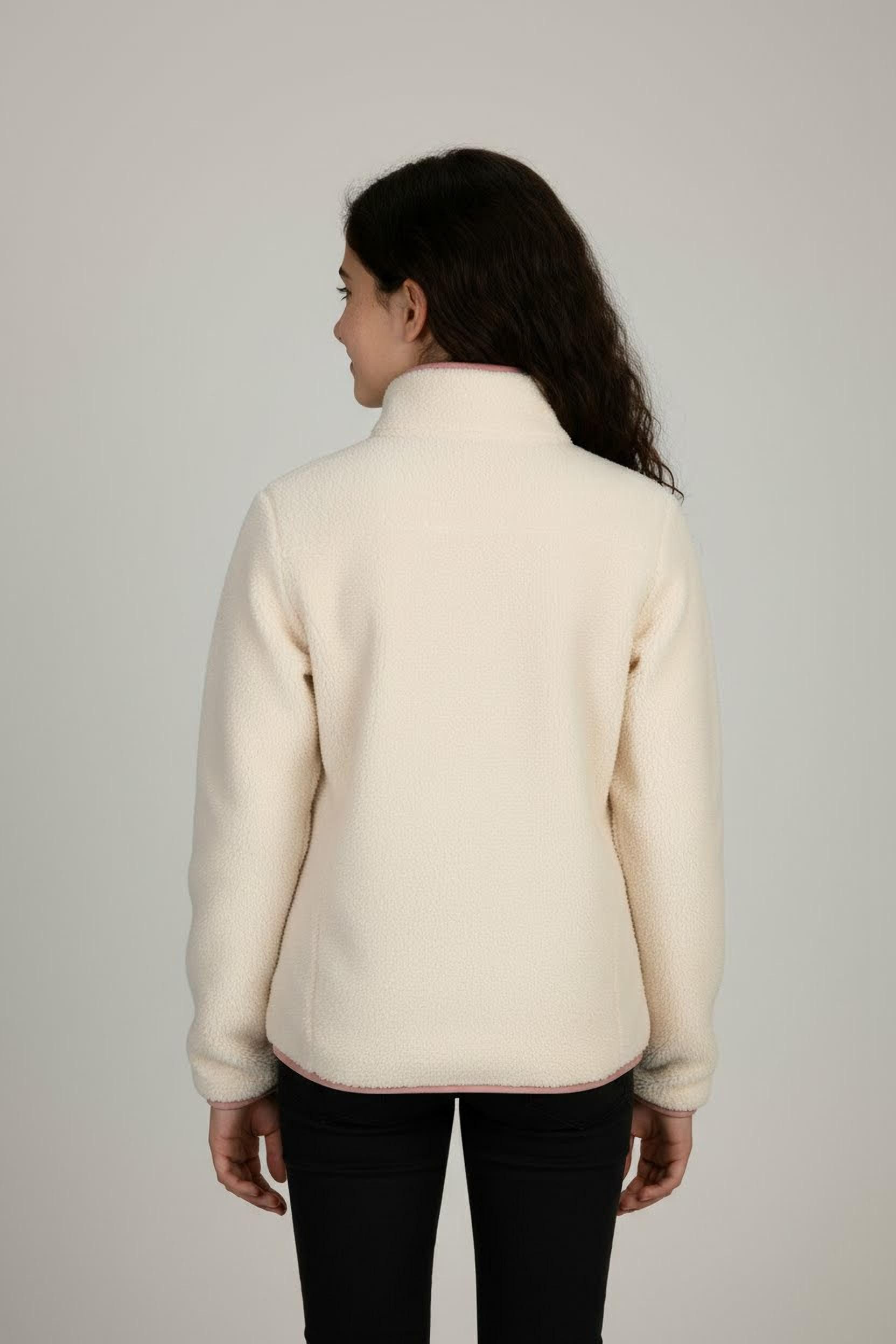 Killtec Fleecejacke KOW 242 GRLS FLC JCKT für Kinder, Übergangsjacke, sportlicher Stil, aus Polyester
