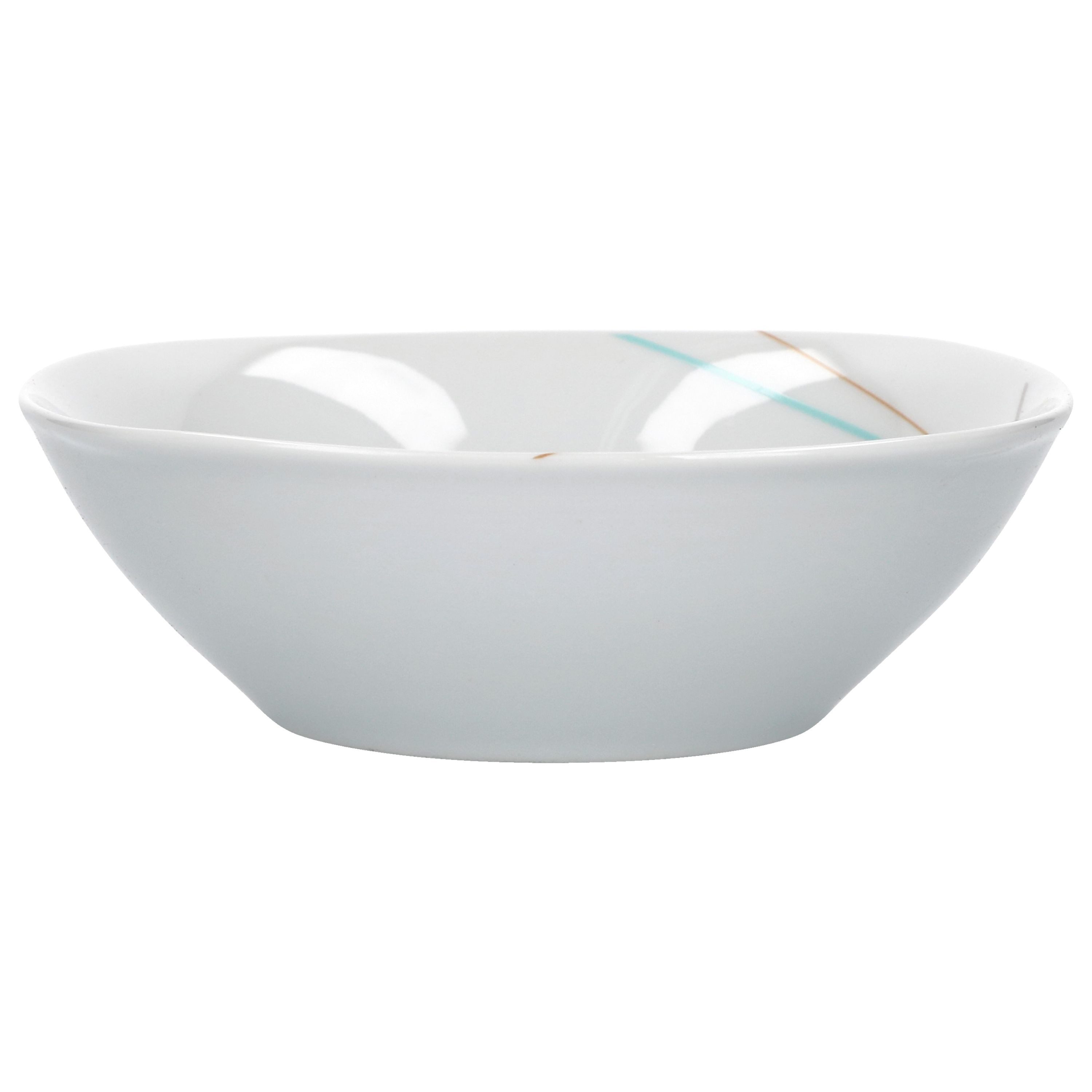 van Well Müslischale 6er Set Müsli- Salatschale Aliha 12cm, Porzellan