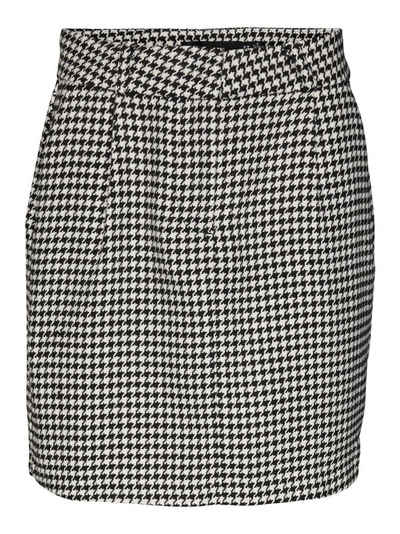 Vero Moda Karorock VMHARPER HR SHORT HOUNDSTOOTH SKIRT