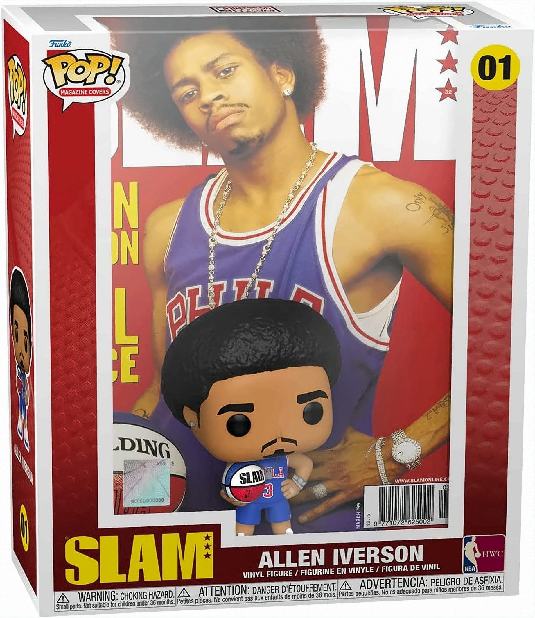 Funko Spielfigur Funko POP Cover - NBA - Allen Iverson /Philadelphia 76er