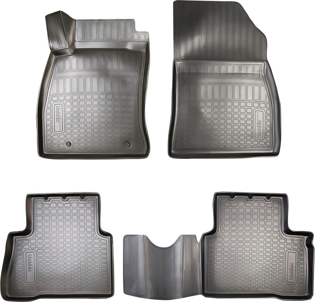 RECAMBO Passform-Fußmatten Passform Nissan perfekte CustomComforts St), F15 2010 Juke, (4 für - 2019