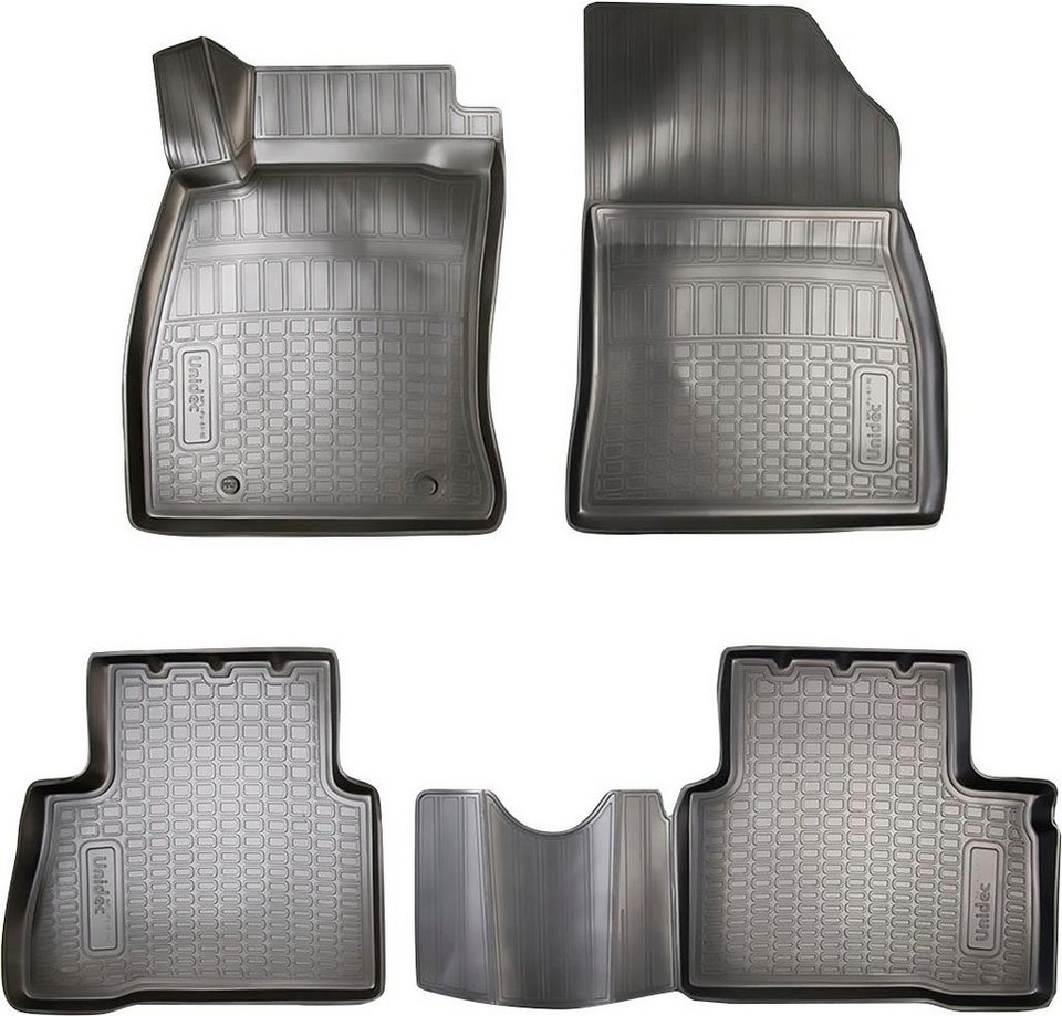 RECAMBO Passform-Fußmatten CustomComforts (4 St), für Nissan Juke, F15 2010  - 2019, perfekte Passform