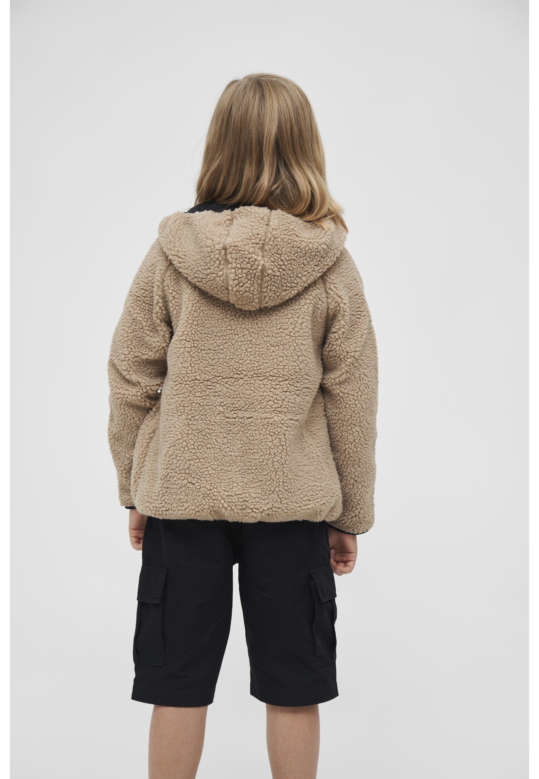 Brandit Allwetterjacke Brandit Damen Kids Teddyfleecejacket Hood (1-St)
