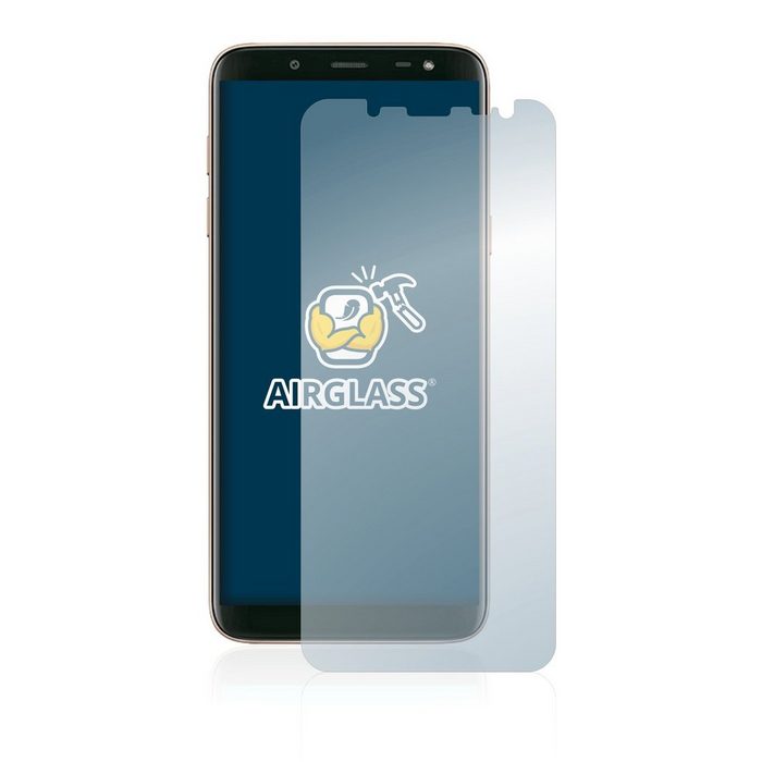 BROTECT flexible Panzerglasfolie für Samsung Galaxy J6 2018 Displayschutzglas Schutzglas Glasfolie klar