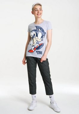 LOGOSHIRT T-Shirt mit Sonic the Hedgehog Print