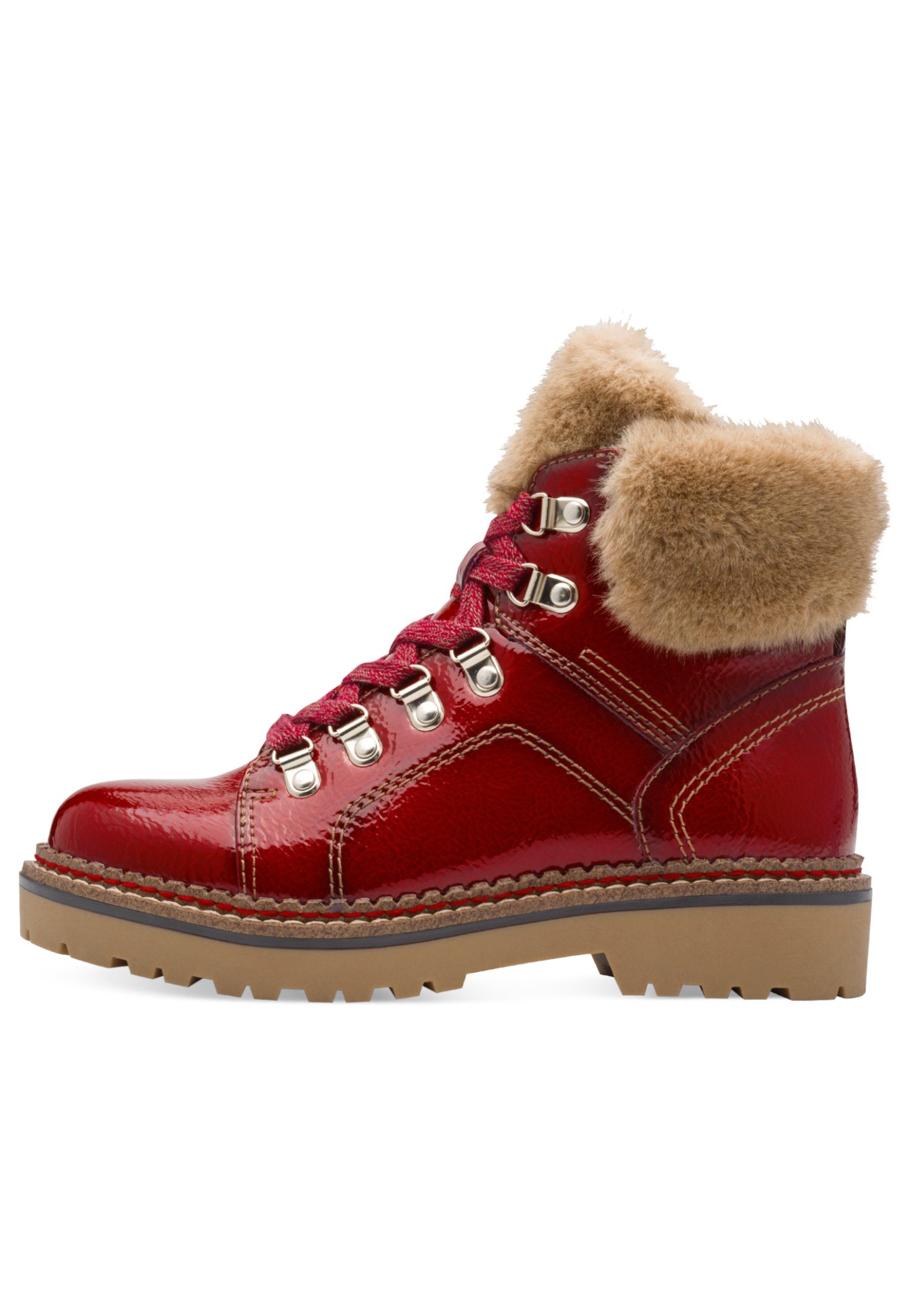Tamaris 1-26264-43 524 Red Patent Stiefelette
