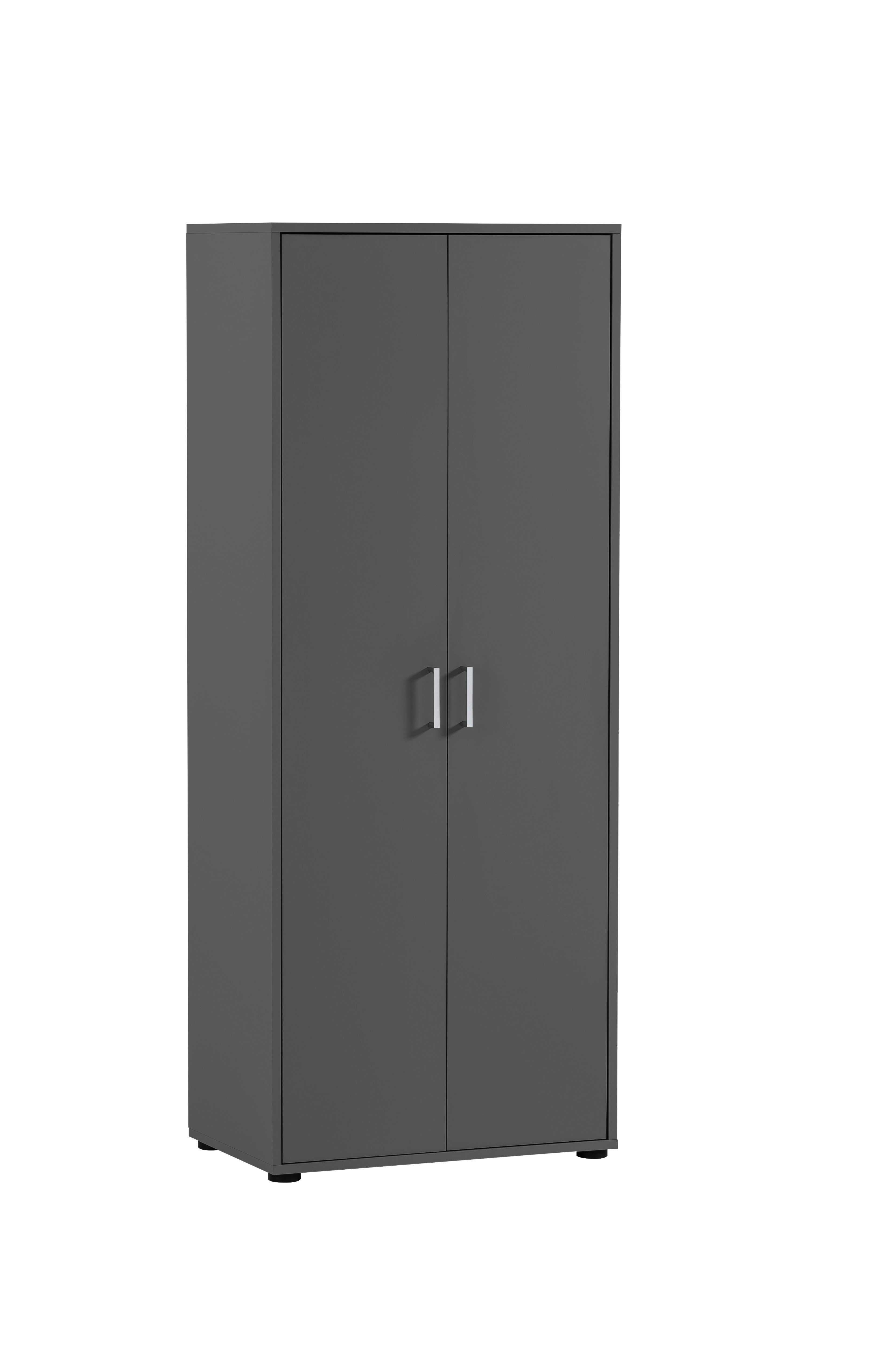 PROREGAL Aktenschrank Fox Tall HxBxT 164 x 65 x 41 cm 2 Flügeltüren Anthraz günstig online kaufen