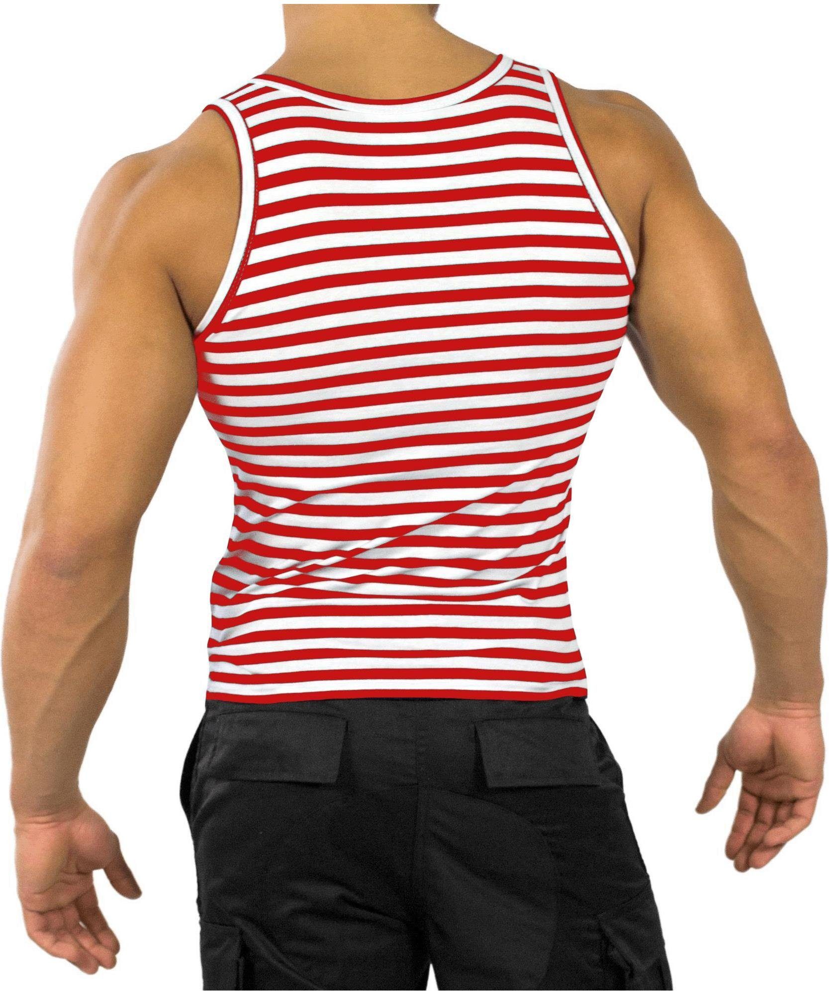 normani Tanktop Marine Tank-Top Wolgadelta Rundhals Sommer Shirt Unterhemd günstig online kaufen