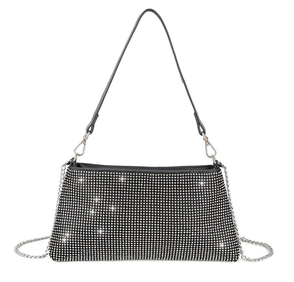 nsihing Clutch Damen Clutch Elegante Brauttasche Diamant Handtasche Hochzeit, Abendtasche Klatsch Tasche Cluthes
