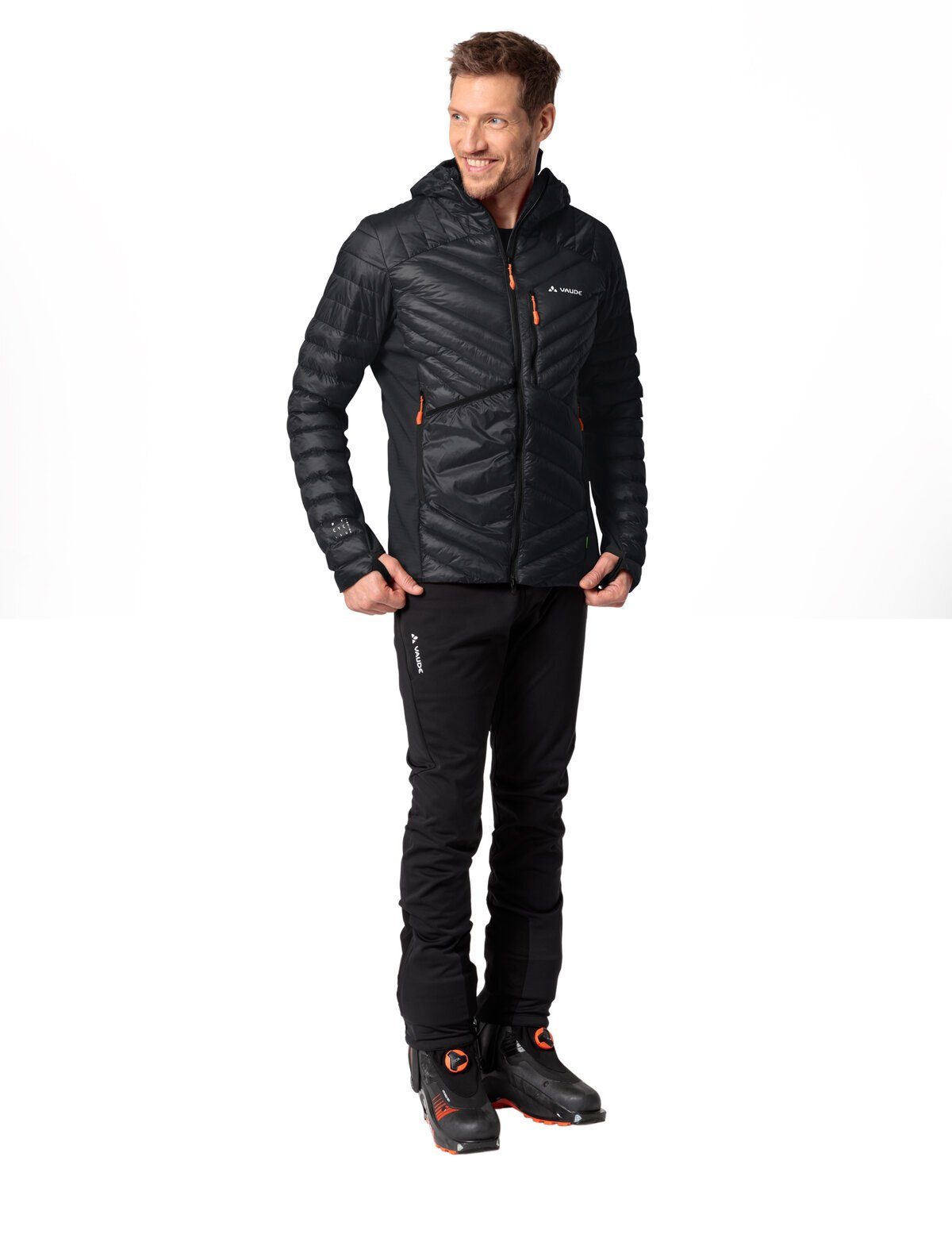 (1-St) Pro Sesvenna black kompensiert Klimaneutral Men's Jacket Outdoorjacke VAUDE II