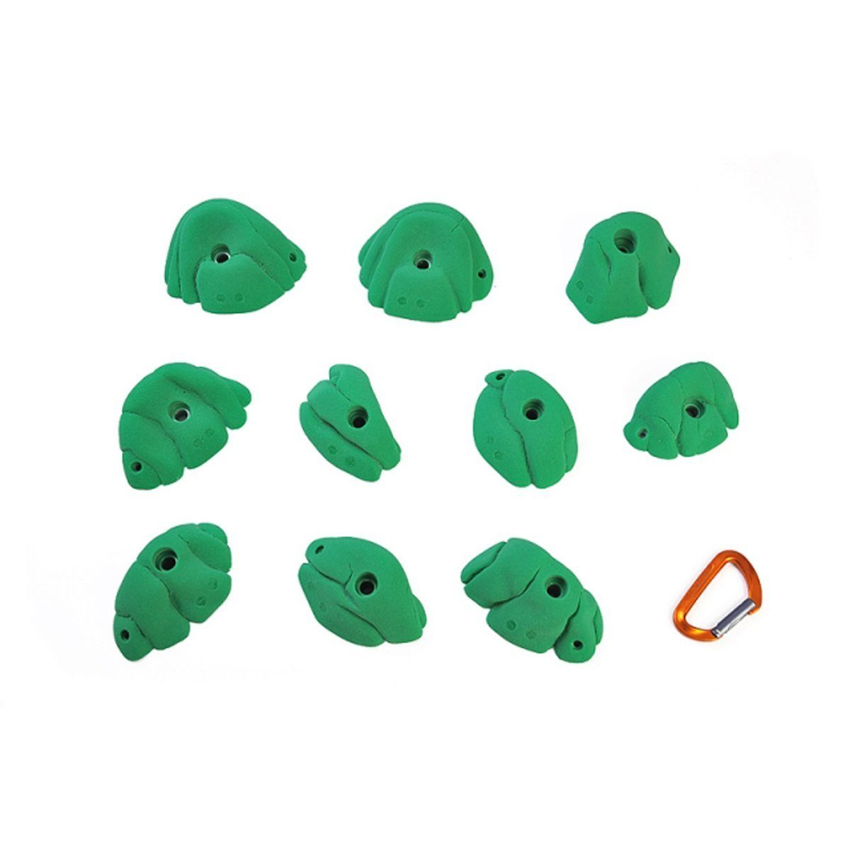 Kletterwand Pulse Pinches M, 10 Klettergriffe, PE, Pinches, M - Entre Prises