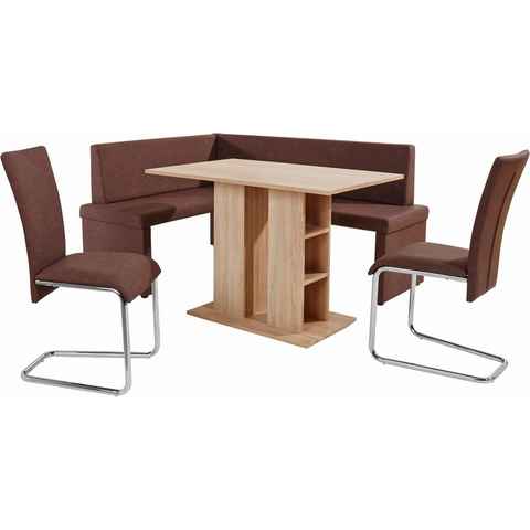 Homexperts Eckbankgruppe, (Set, 4-tlg)