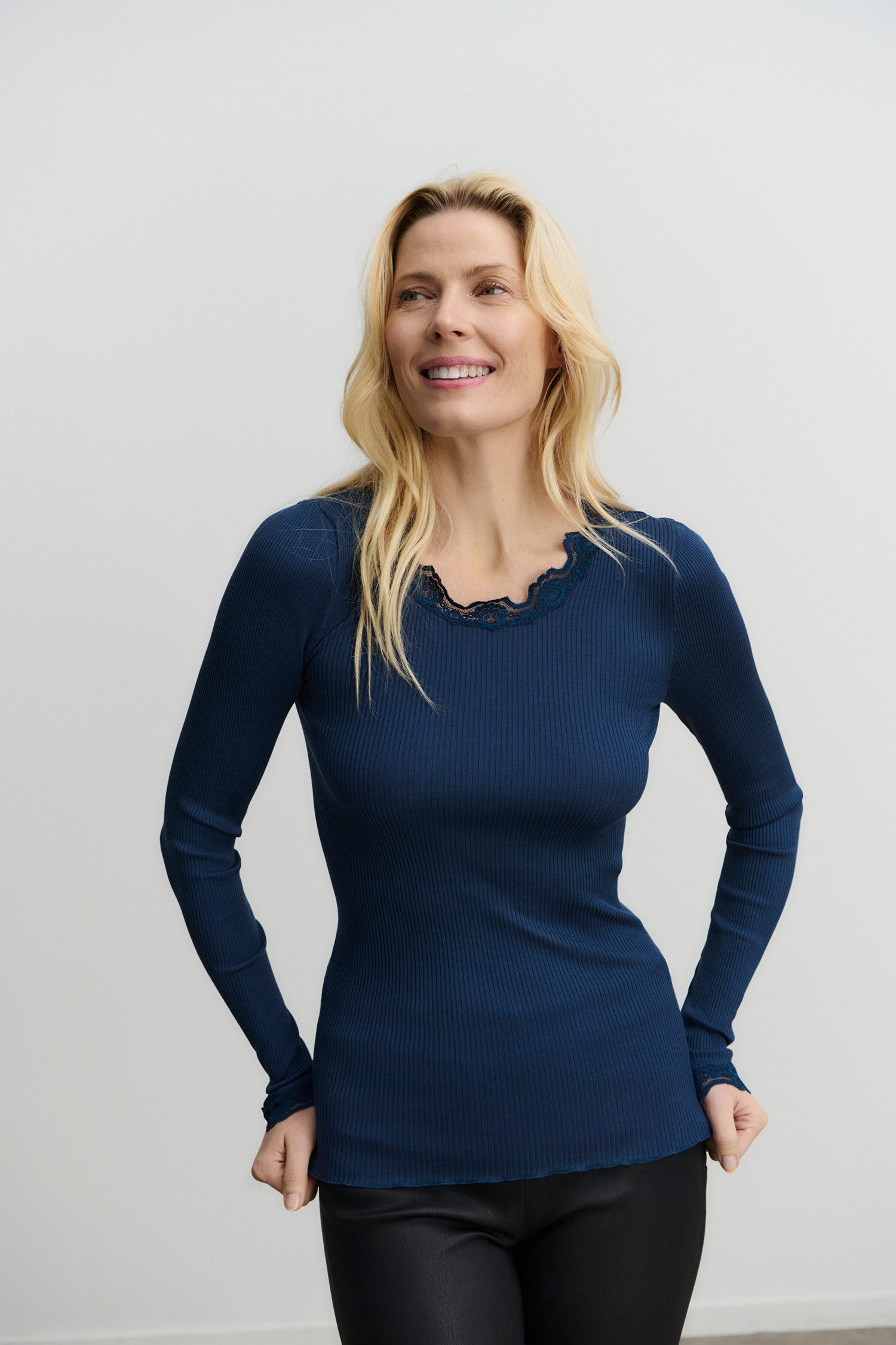 rosemunde Longsleeve Babette silk shirt günstig online kaufen