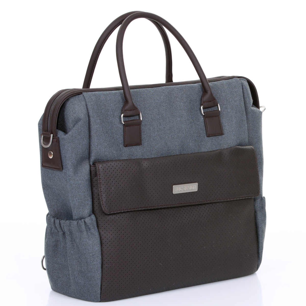 ABC Design Wickeltasche Jetset, mit geräumigem Hauptfach