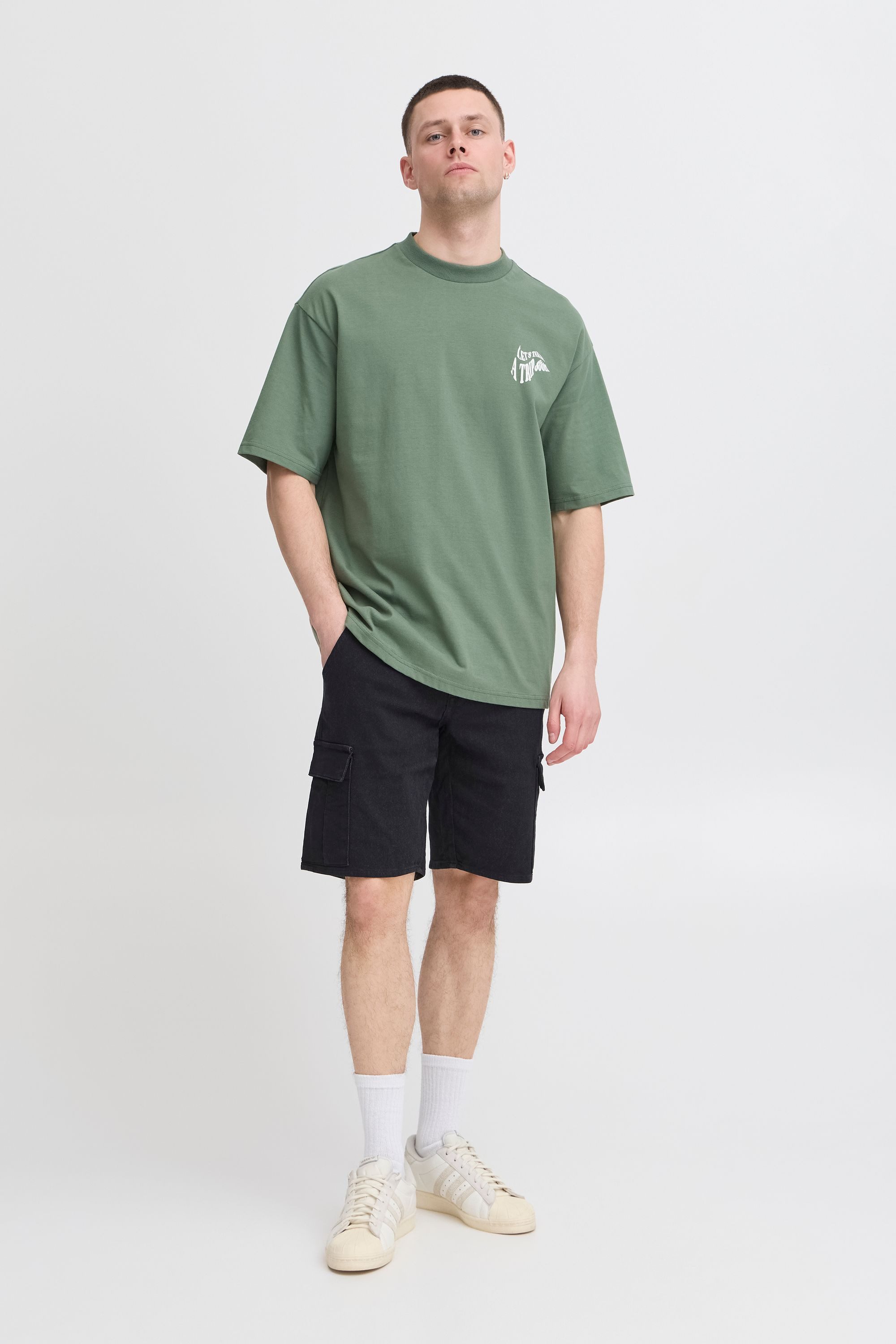 Blend Jeansshorts BHBlizzard Lässige Cargo-Shorts mit Taschen