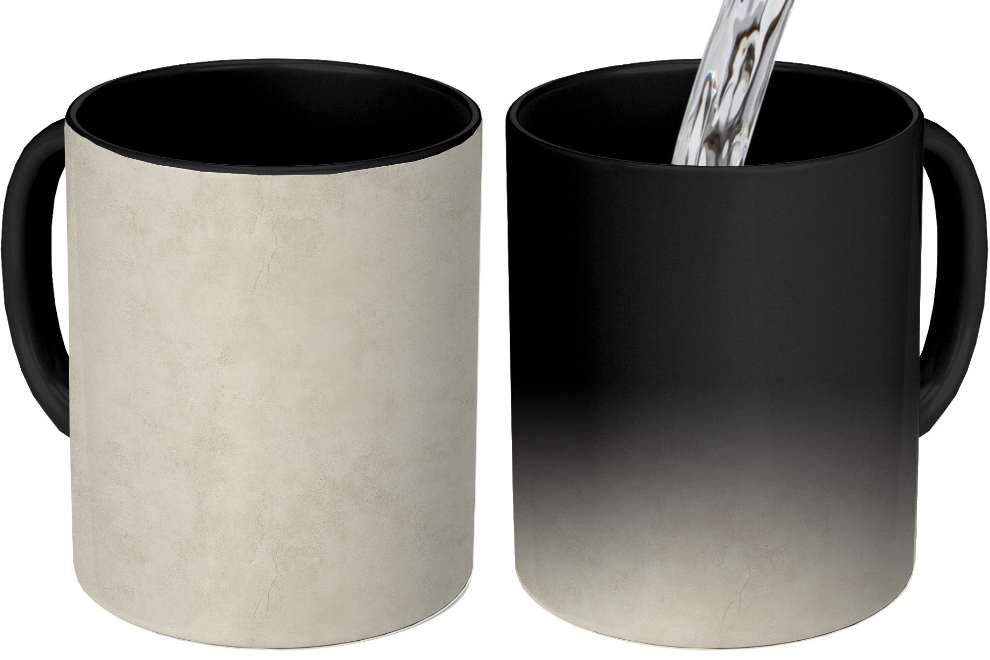 Tasse Creme - Glatt - Beton